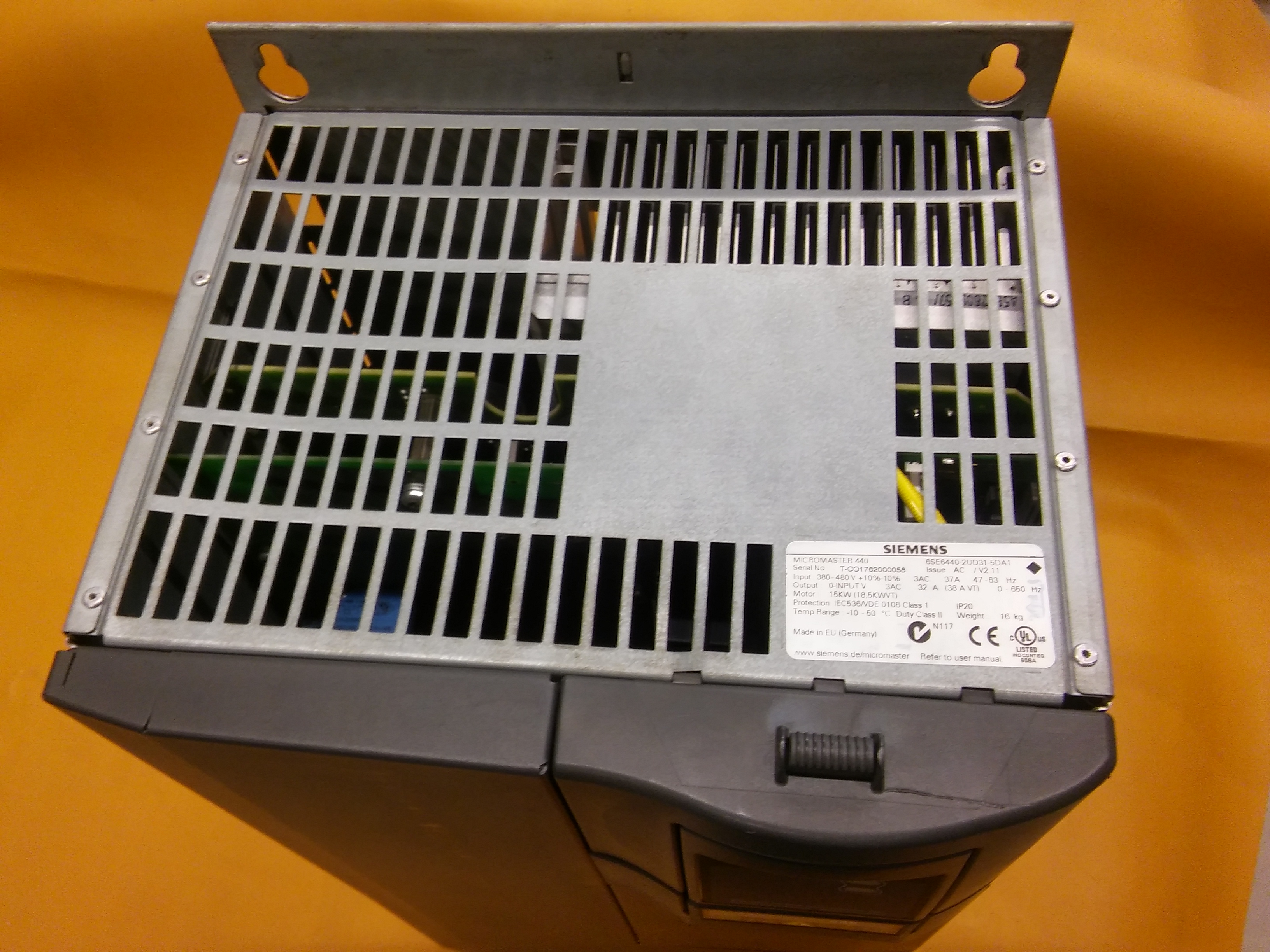 SIEMENS 6SE6430-2UD32-2DA0 6SE6430-2UD31-8DA0 MICROMASTER 430 22KW SÜRÜCÜ INVERTER DRİVE  HIZ KONTROL