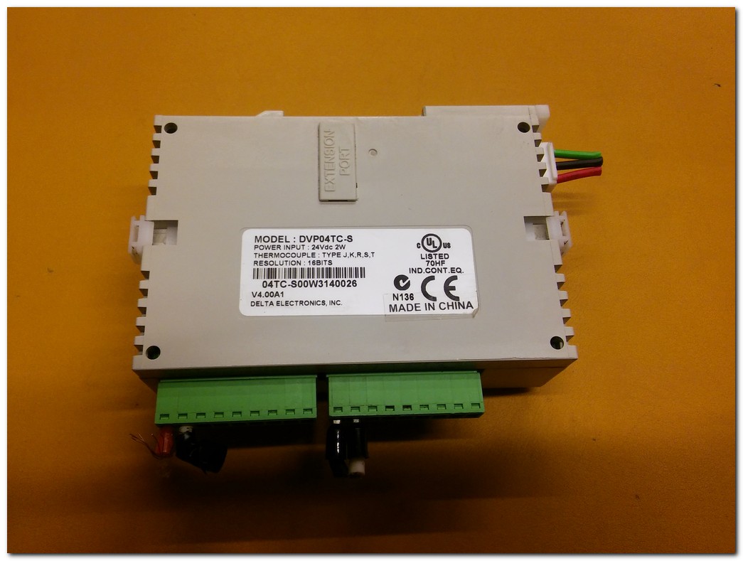 DELTA DVP-04TC DVP04TC-S TERMOKUPL GİRİŞLİ PLC SICAKLIK MODÜLÜ