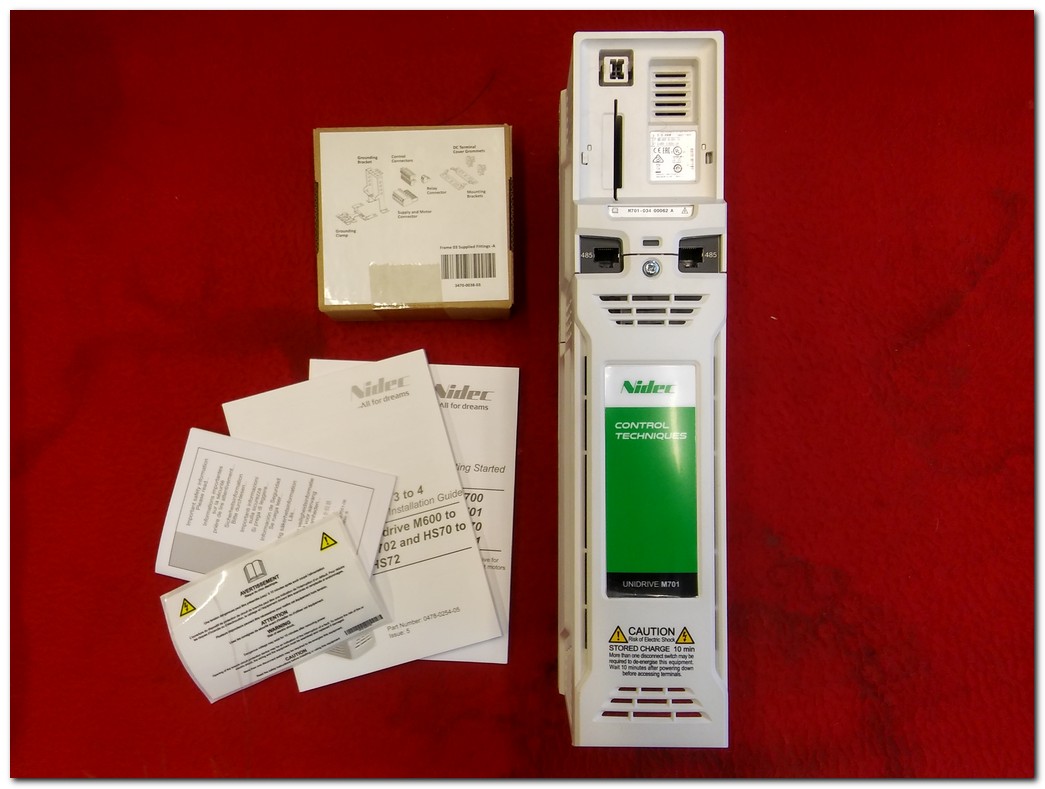 CONTROL TECHNIQUES M701-034 00062 A 3KW SÜRÜCÜ SIFIR KUTULU NİDEC 3 KW INVERTER