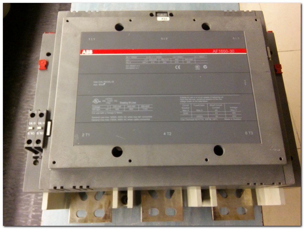 ABB AF1650-30 1650A AC-DC KONTAKTÖR