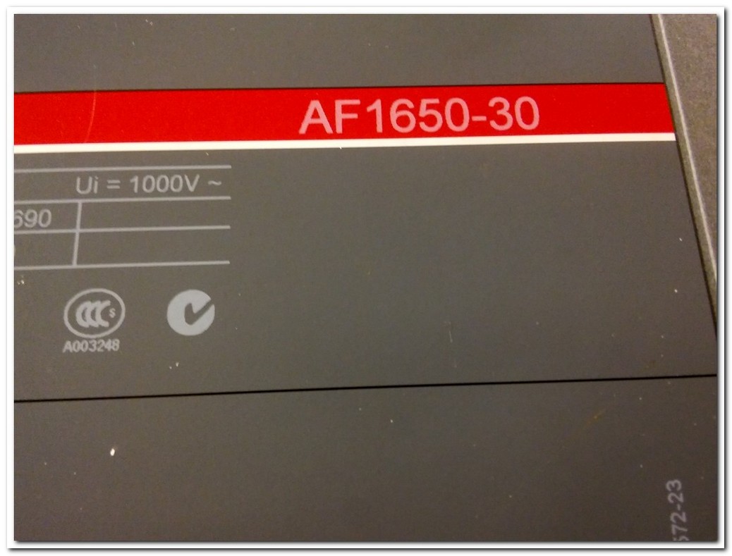 ABB AF1650-30 1650A AC-DC KONTAKTÖR