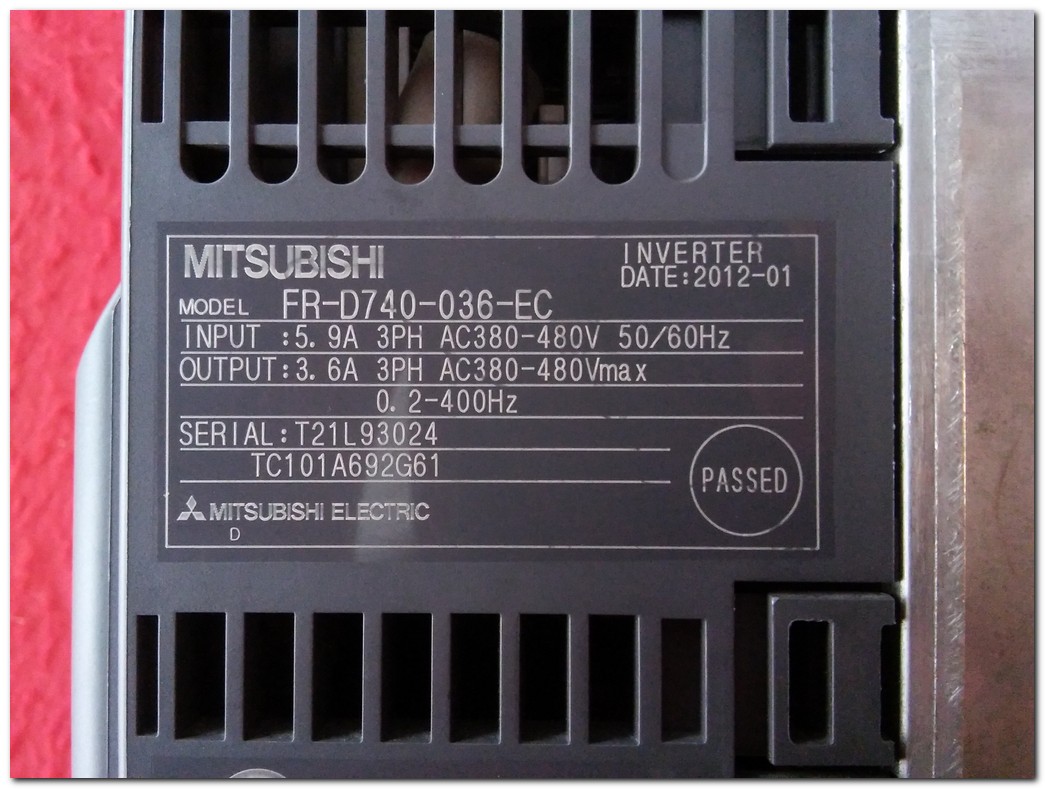MITSUBISHI FR-D740-036-EC 1,5KW SÜRÜCÜ D700 1,5 KW INVERTER