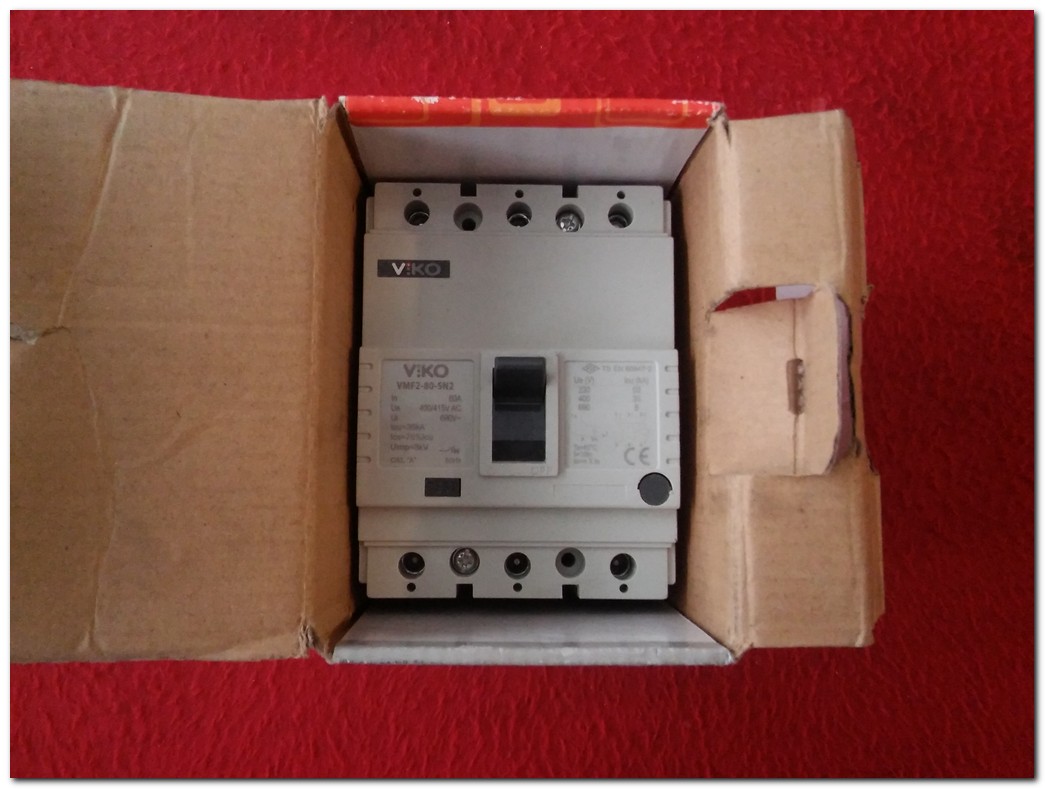 VİKO VMF2-80-SN2 PANASONİC 80A SIFIR KUTULU TMŞ 80 AMPER DEVRE KESİCİ ŞALTER