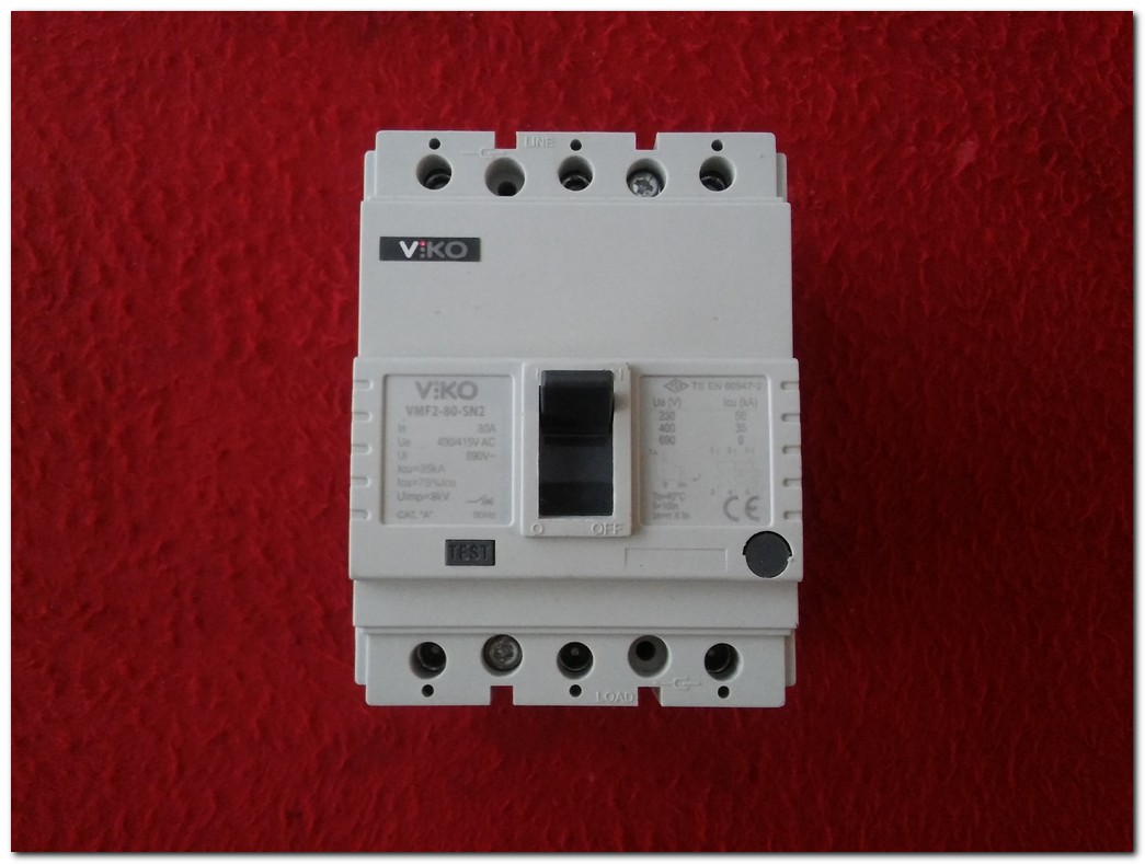 VİKO VMF2-80-SN2 PANASONİC 80A SIFIR KUTULU TMŞ 80 AMPER DEVRE KESİCİ ŞALTER