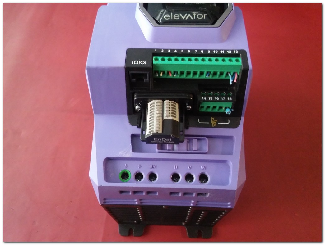 INVERTEK ODL-2-34075-3KF42-SN 7,5KW ASANSÖR SÜRÜCÜ VE ENKODER MODÜLÜ OPTIDRIVE P2 ELEVATOR 7,5 KW INVERTER