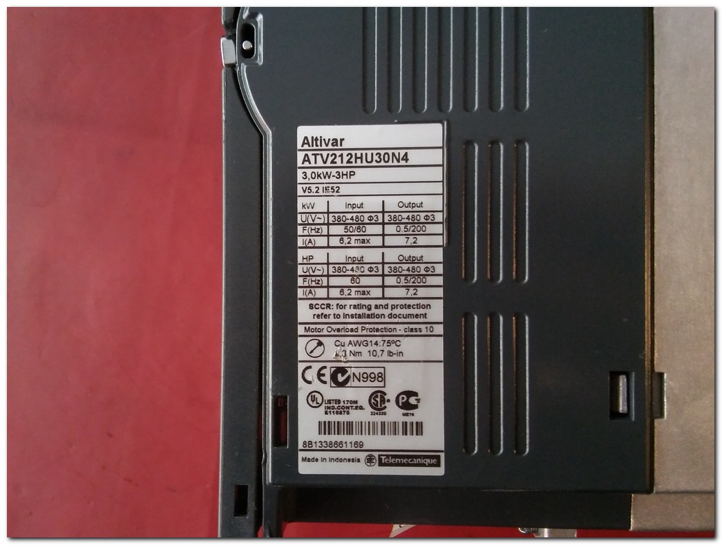 SCHNEİDER ATV212HU30N4 ATV212HU22N4 3 KW HVAC SÜRÜCÜ 