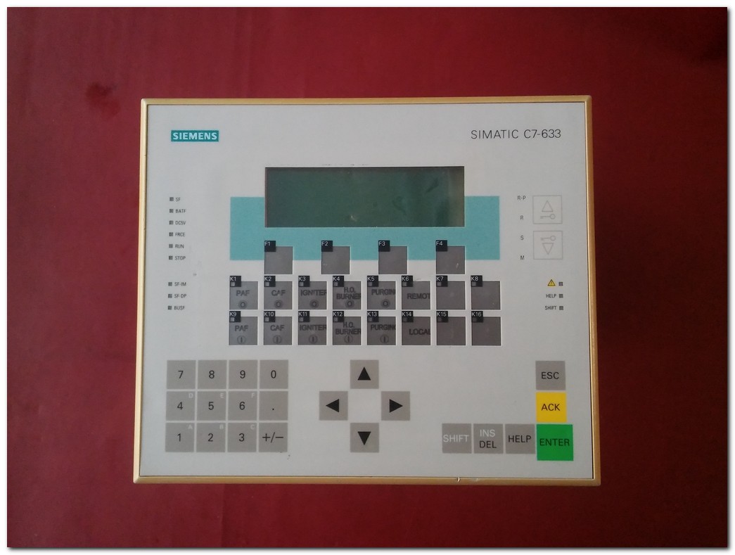 SIEMENS 6ES7630-0DA00-0AB0 SIMATIC C7-633 VE SIEMENS 6ES7633-1DF02-0AE3 SIMATIC C7-633 P OPERATÖR PANEL TAKIM