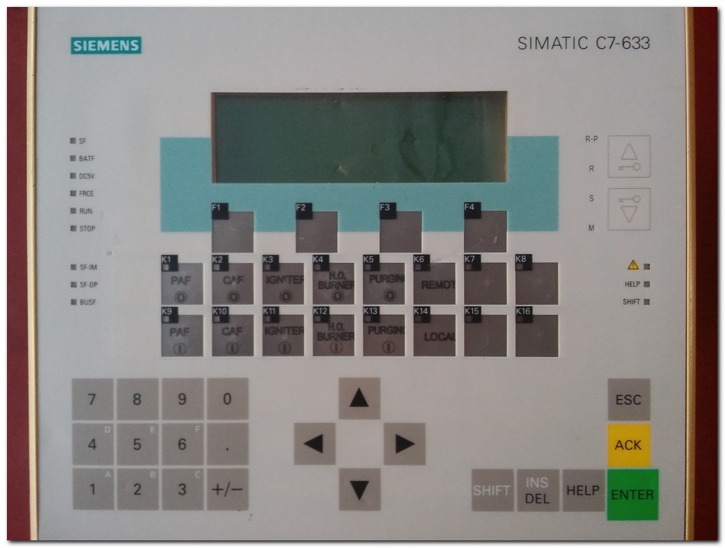 SIEMENS 6ES7630-0DA00-0AB0 6ES7 630-0DA00-0AB0 SIMATIC C7-633 VE SIEMENS 6ES7633-1DF02-0AE3 SIMATIC C7-633 P OPERATÖR PANEL TAKIM