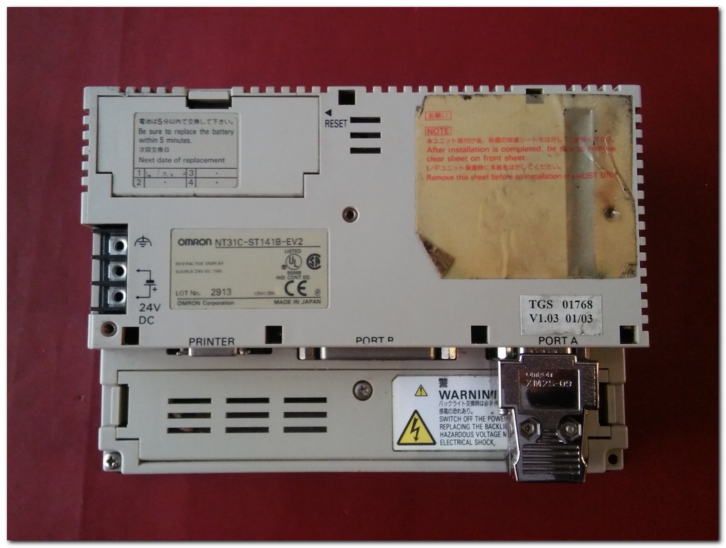OMRON NT31C-ST141B-EV2 TOUCH PANEL OPERATÖR PANEL