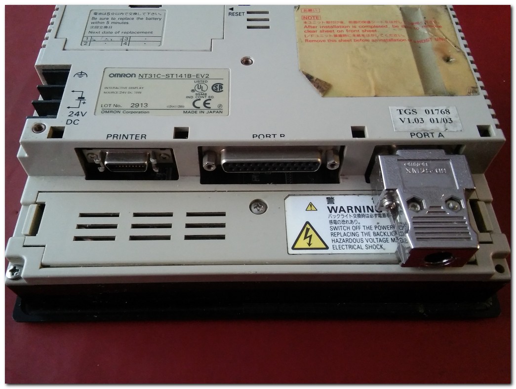 OMRON NT31C-ST141B-EV2 TOUCH PANEL OPERATÖR PANEL