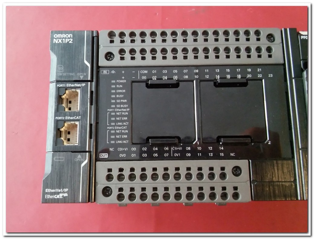 OMRON NX1P2-1040DT1 NX-PF0630 NX-EC0122 NX-END02 PLC TAKIM