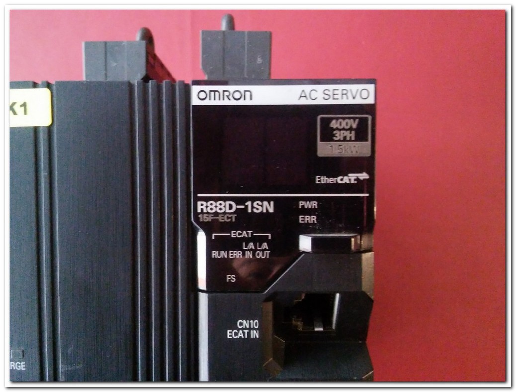 OMRON R88D-1SN15F-ECT ETHERCAT 1,5KW AC SERVO DRIVE 1,5 KW SERVO SÜRÜCÜ