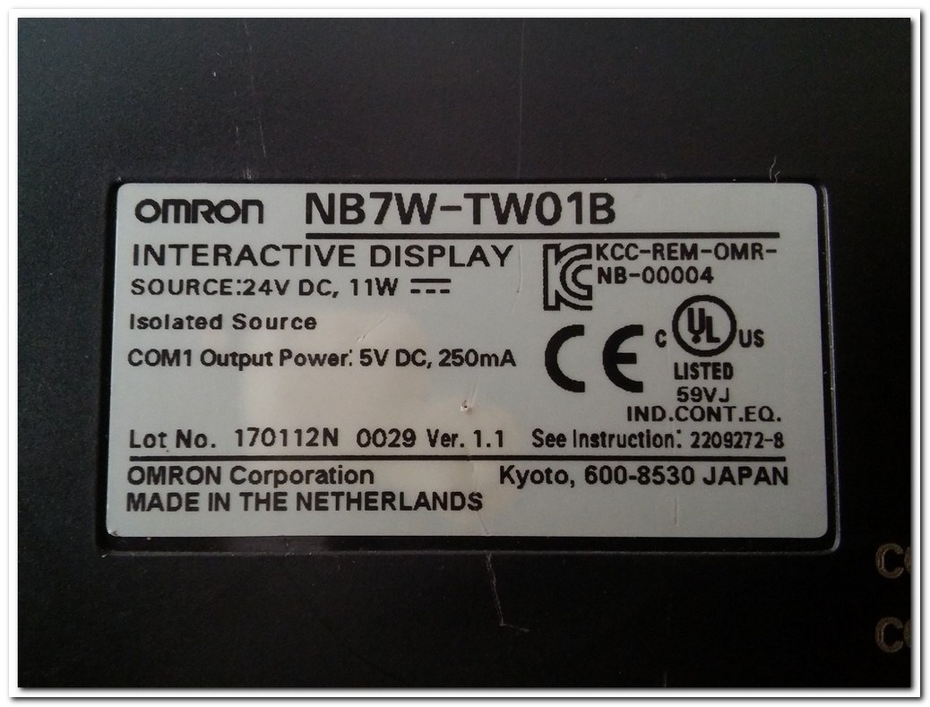 NB7W-TW01B NB7W-TWO1B OMRON