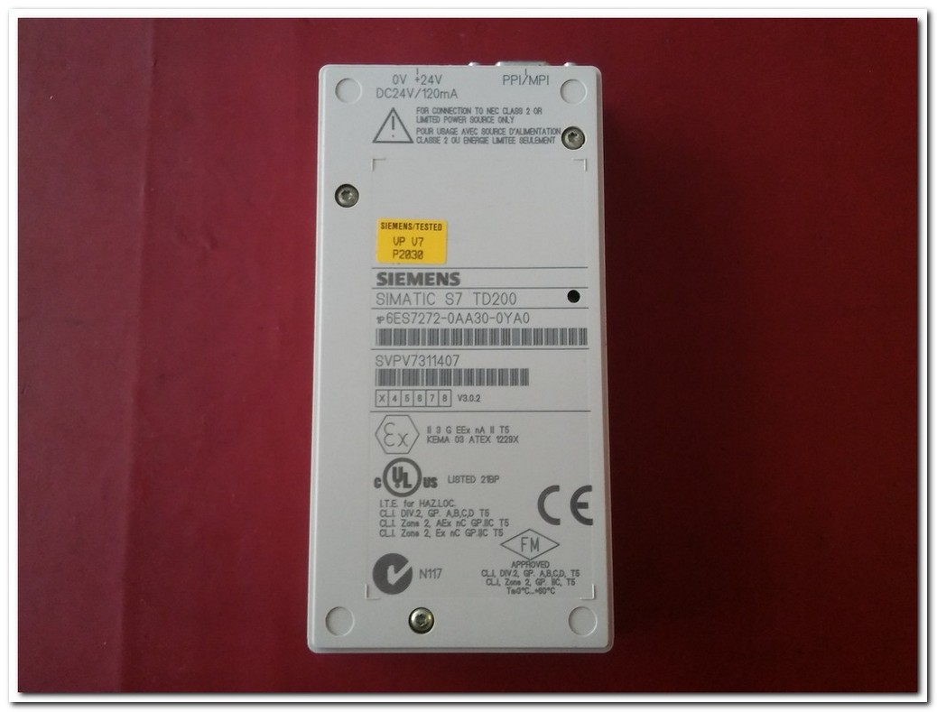 SIEMENS 6ES7272-0AA30-0YA0 6ES7 272-0AA30-0YA0 SIMATIC S7 TD200 OPERATÖR PANEL