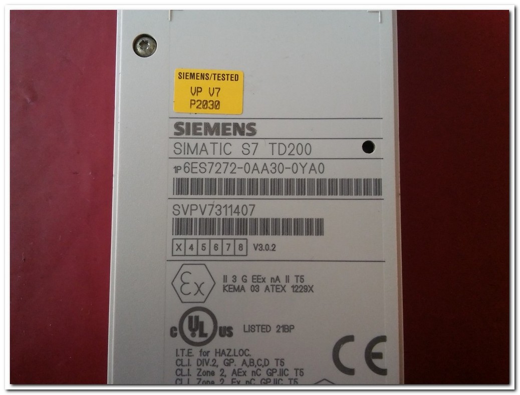 SIEMENS 6ES7272-0AA30-0YA0 6ES7 272-0AA30-0YA0 SIMATIC S7 TD200 OPERATÖR PANEL