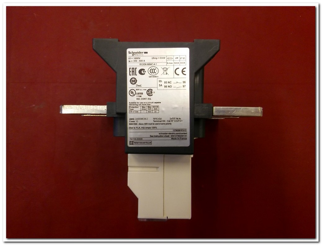 SCHNEİDER LR9F7379 500A MOTOR KORUMA ELECTRONIC MOTOR PROTECTION CLASS 10 500 AMPER MOTOR KORUMA