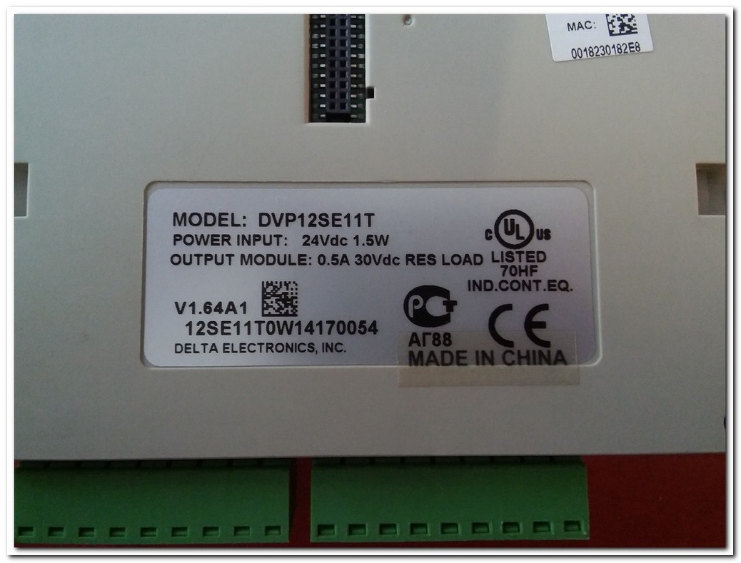 DELTA DVP-12SE DVP12SE11T PLC