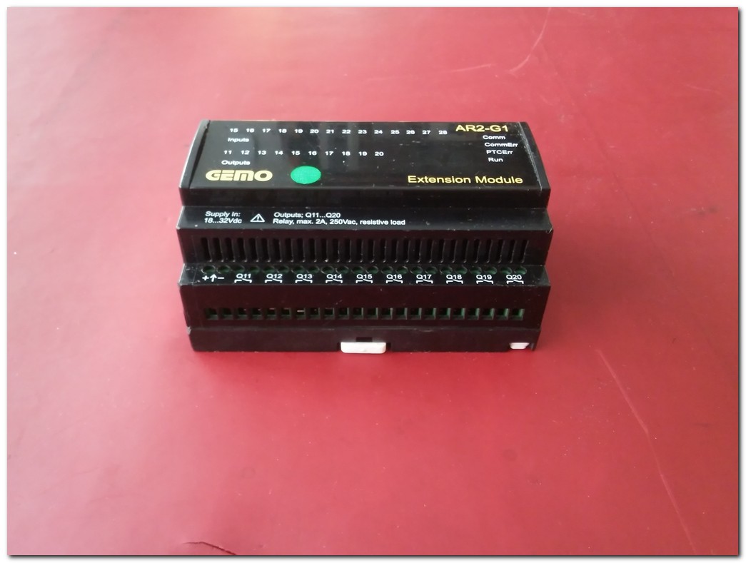 GEMO AR2-G1-24VDC-14D AR2-G1 EXTENSİON MODULE AR2 UZATMA MODÜLÜ