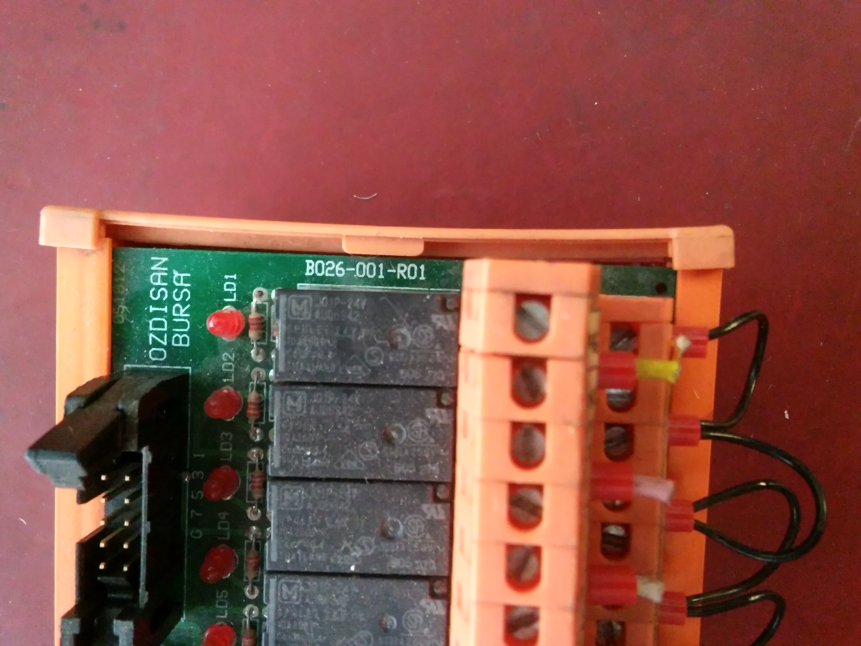 OZDISAN B026-001-R01 20061903 ÖZDİSAN 8 RÖLELİ KART