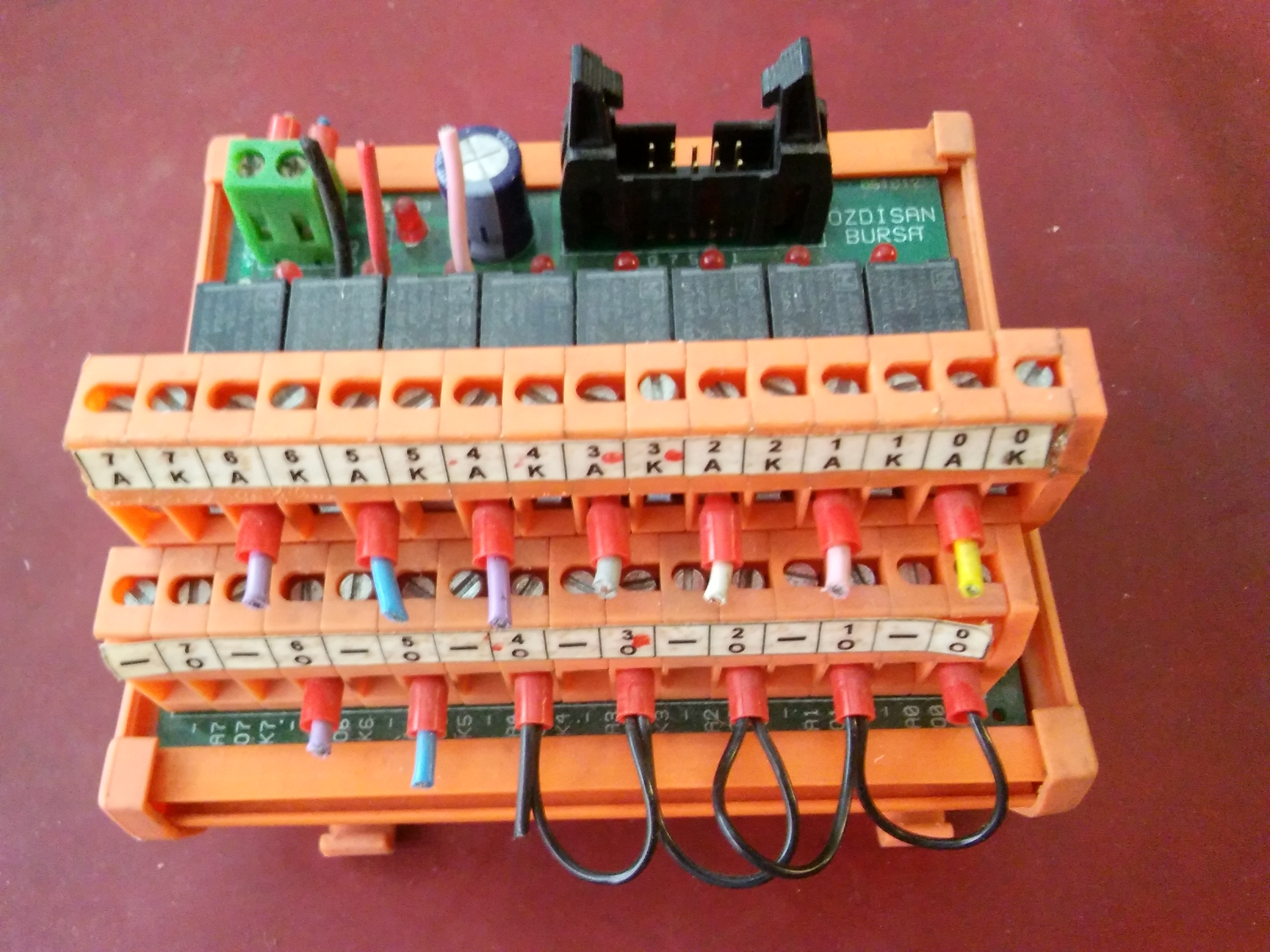 OZDISAN B026-001-R01 20061903 ÖZDİSAN 8 RÖLELİ KART