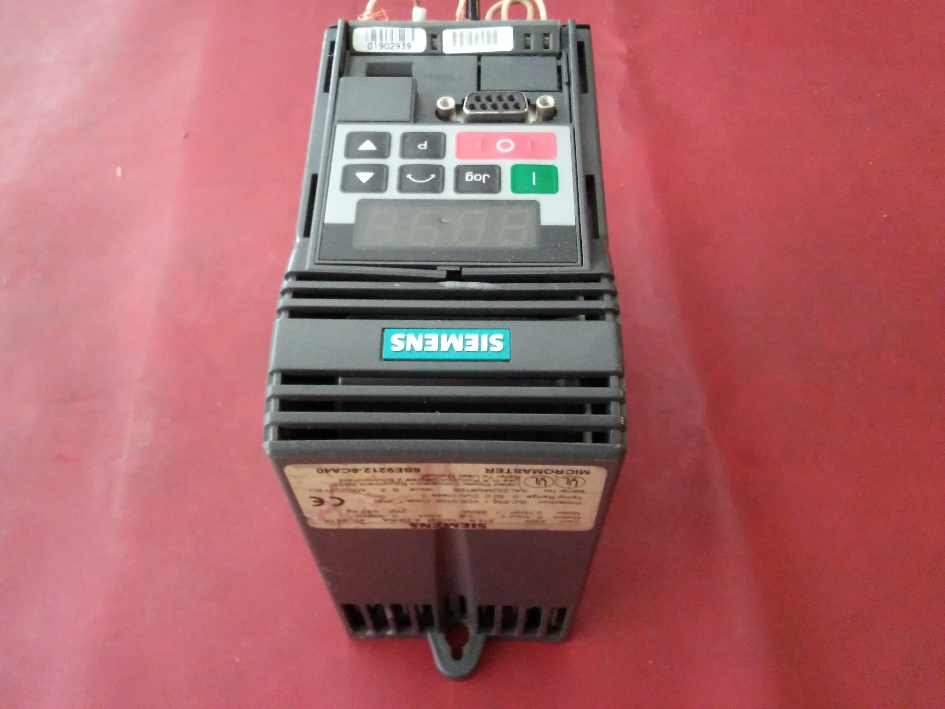 SIEMENS 6SE9212-8CA40 0,55kw mıcromaster