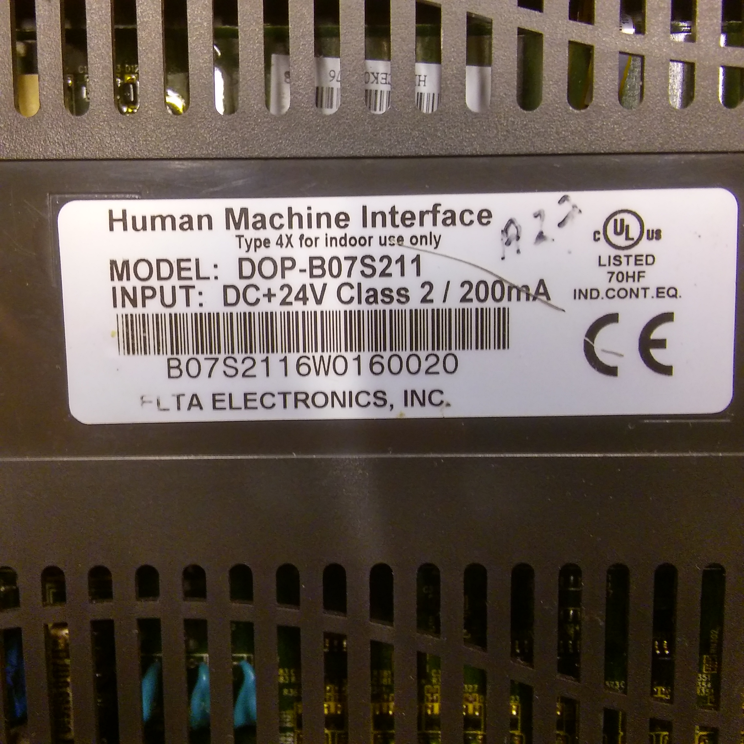 DELTA DOP-B07S211 B07S211 DOKUNMATİK PANEL