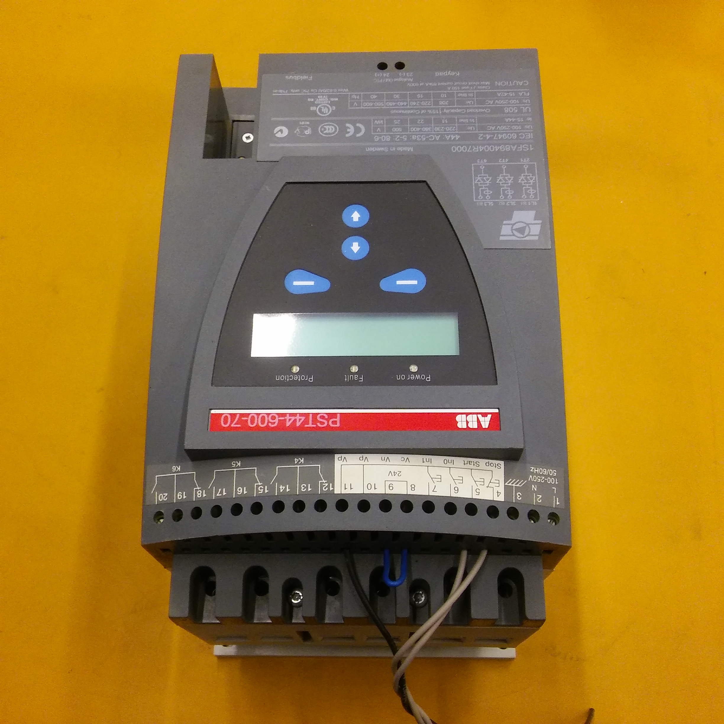 ABB PST44-600-70 1SFA894004R7000 PST 22KW 44A SOLFT STARTER