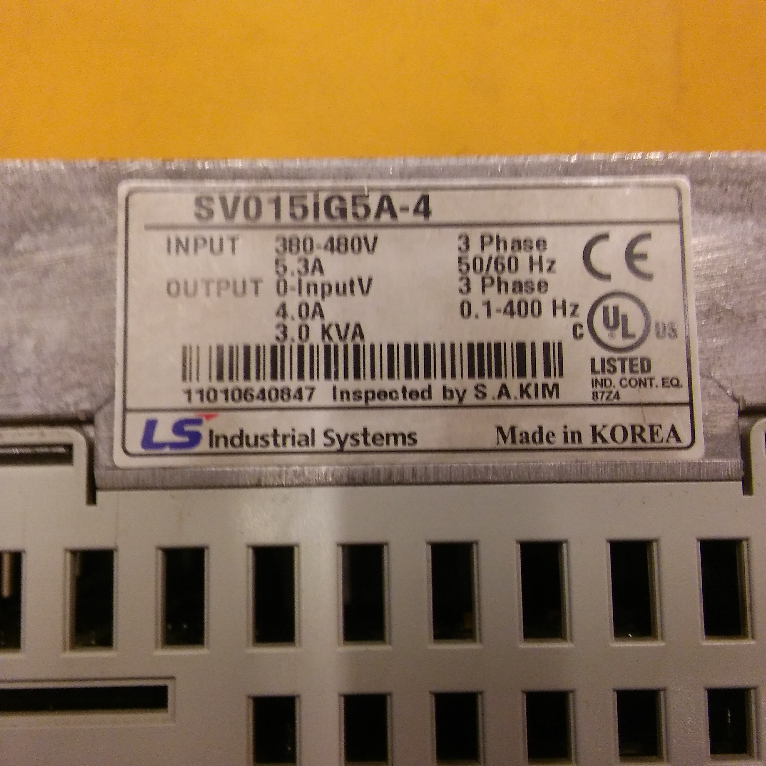 LS SV015İG5A-4 3,0 KVA 380V İG5A 1,5 KW SÜRÜCÜ