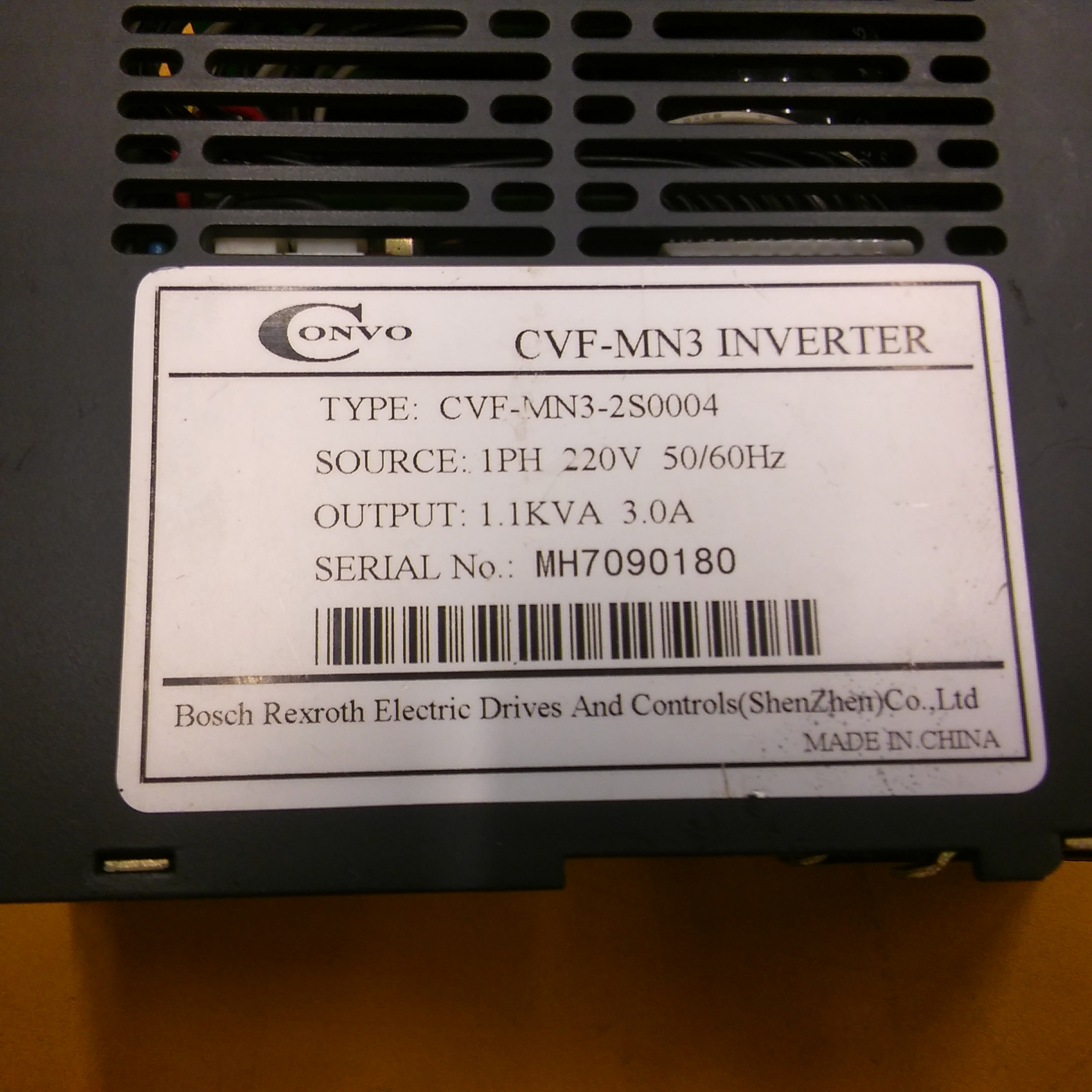 CONVO CNF-MN3 1,1KVA 0,40KW SÜRÜCÜ