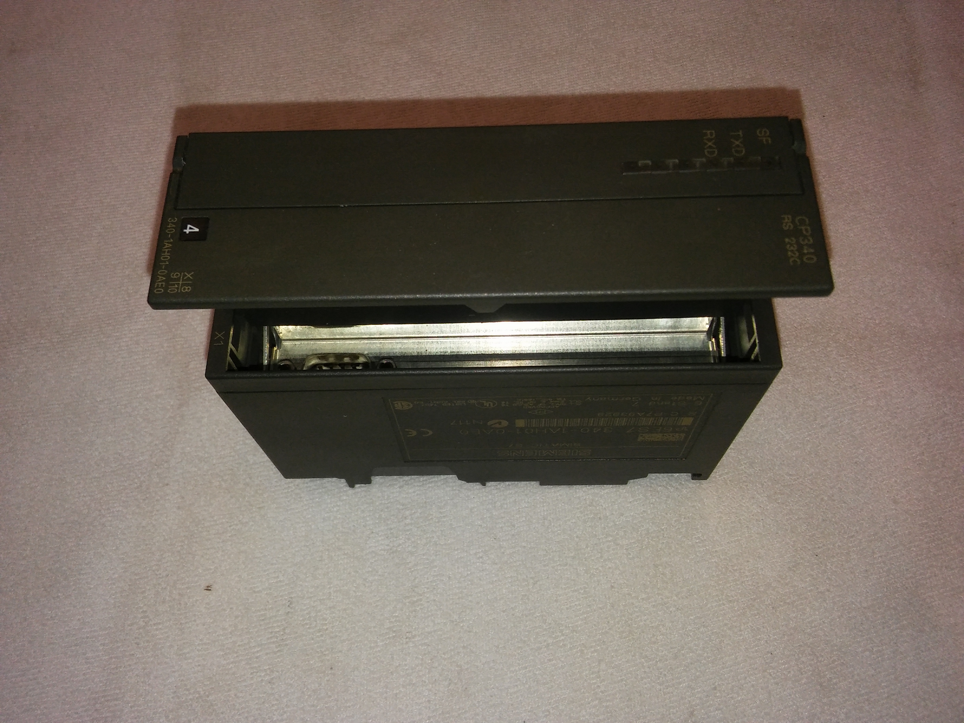 SIEMENS 6ES7 340-1AH01-0AE0 6ES7340-1AH01-0AE0 CP340 HABERLEŞME İŞLEMCİSİ PLC EK MODÜL
