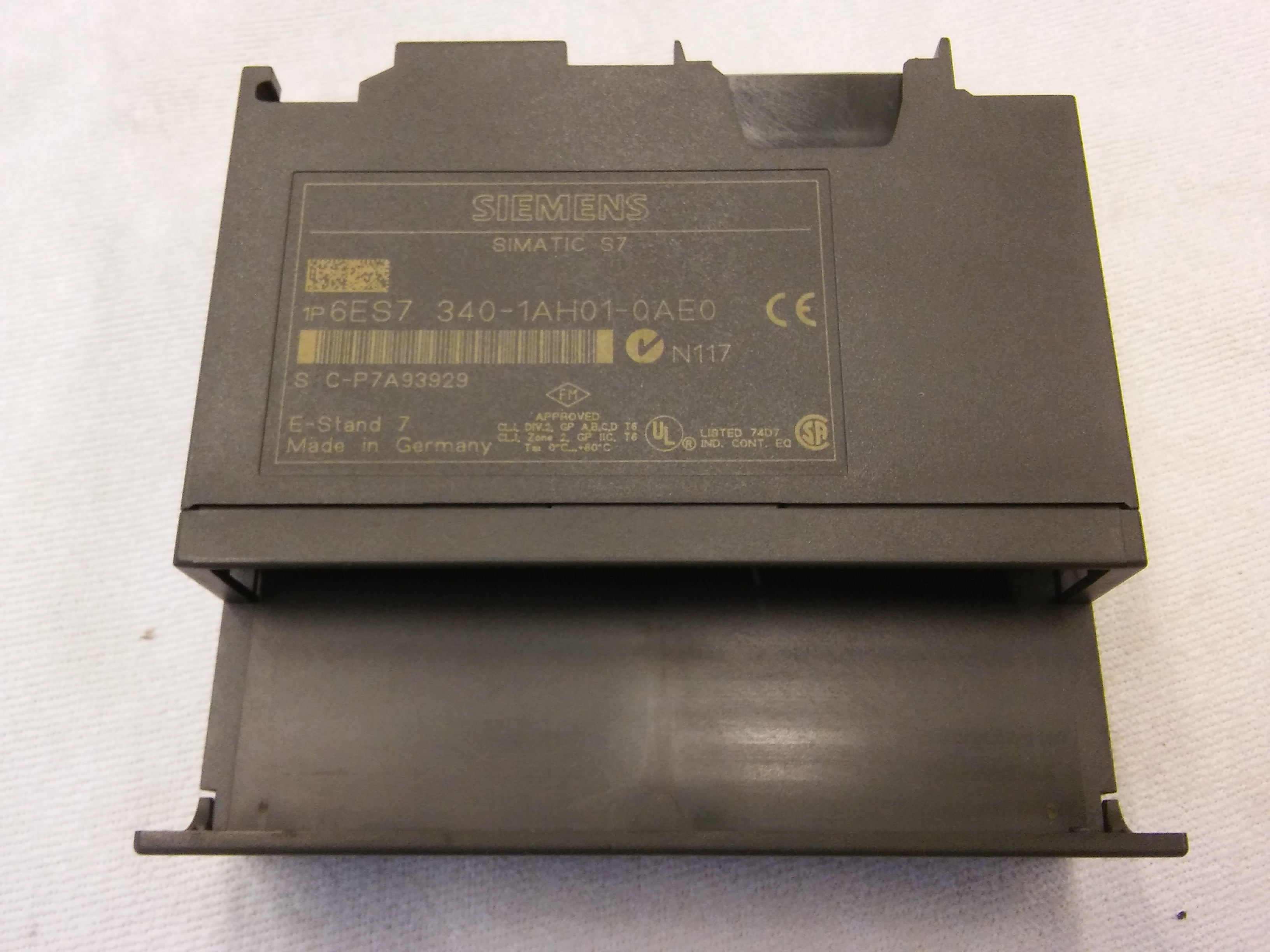 SIEMENS 6ES7 340-1AH01-0AE0 6ES7340-1AH01-0AE0 CP340 HABERLEŞME İŞLEMCİSİ PLC EK MODÜL