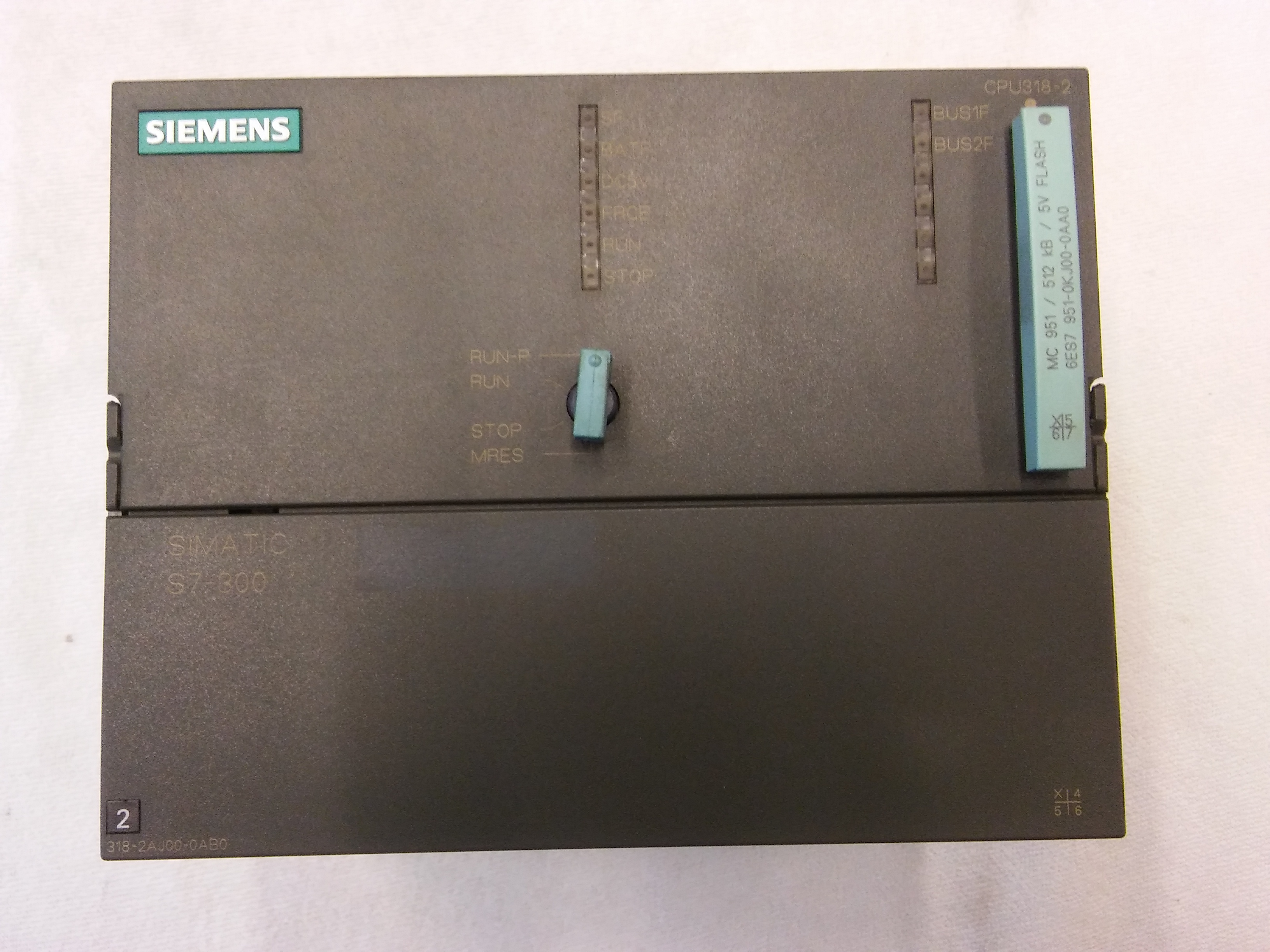 SIEMENS 6ES7 318-2AJ00-0AB0 PLC CPU318-2 CPU