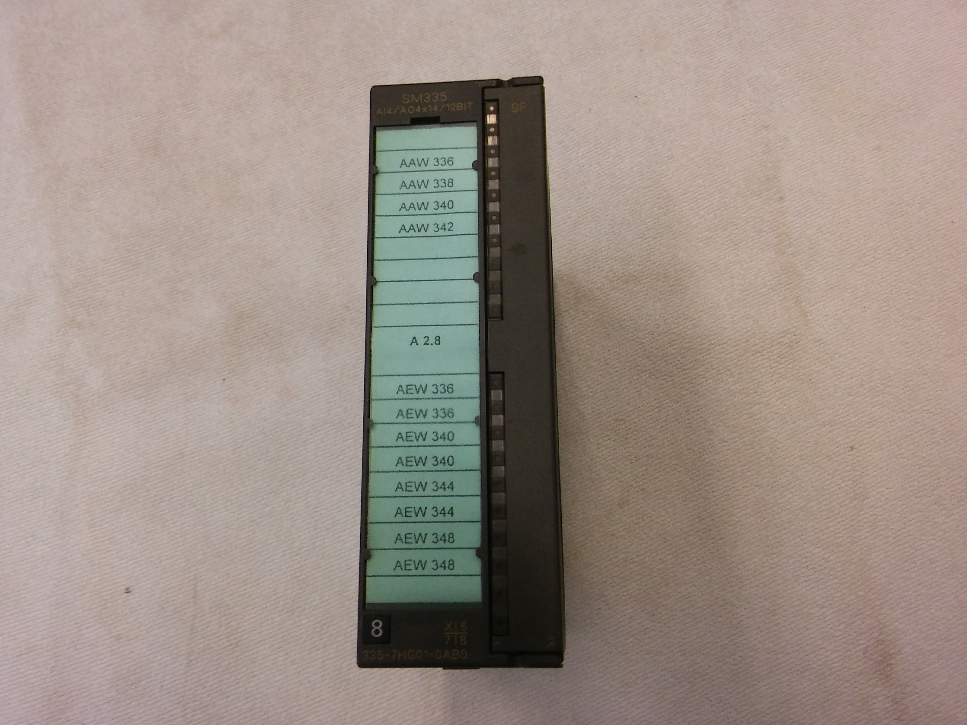 SIEMENS 6ES7 335-7HG01-0AB0 6ES7335-7HG01-0AB0 SM335 PLC EK MODÜL