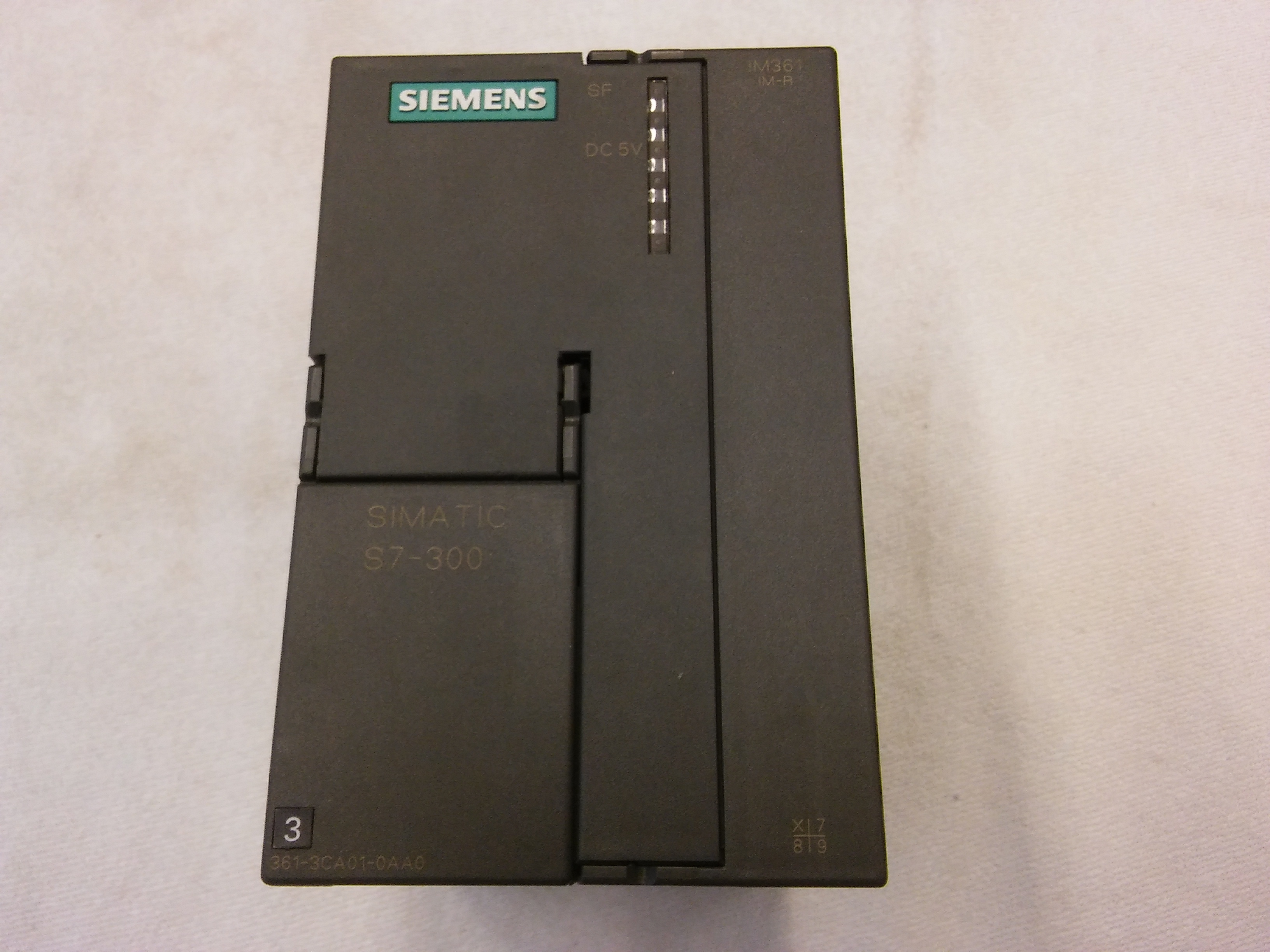 SIEMENS 6ES7 361-3CA01-0AA0 S7-300 PLC EK MODÜL ARAYÜZ KARTI 