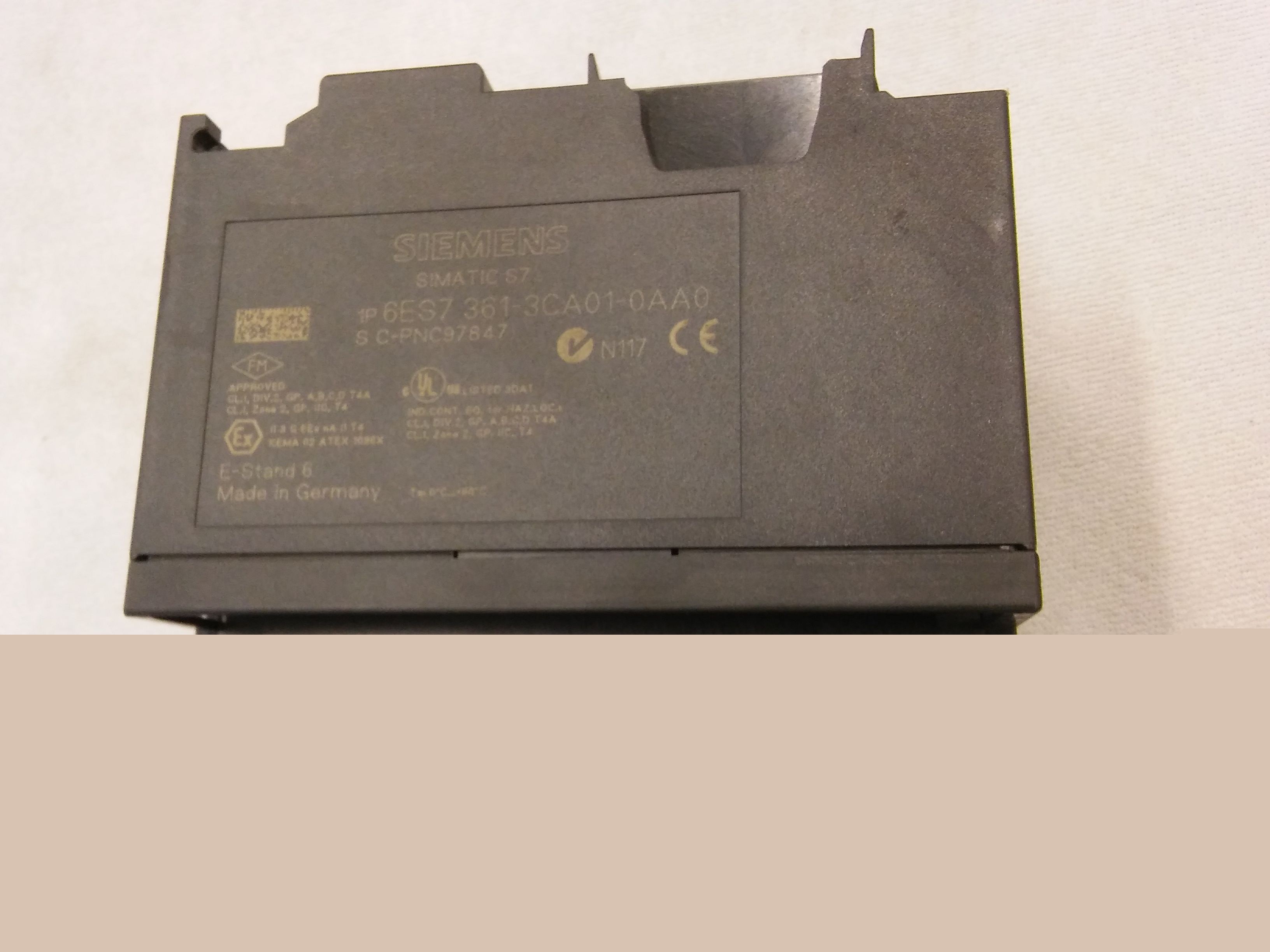 SIEMENS 6ES7 361-3CA01-0AA0 6ES7361-3CA01-0AA0 S7-300 PLC EK MODÜL ARAYÜZ KARTI 