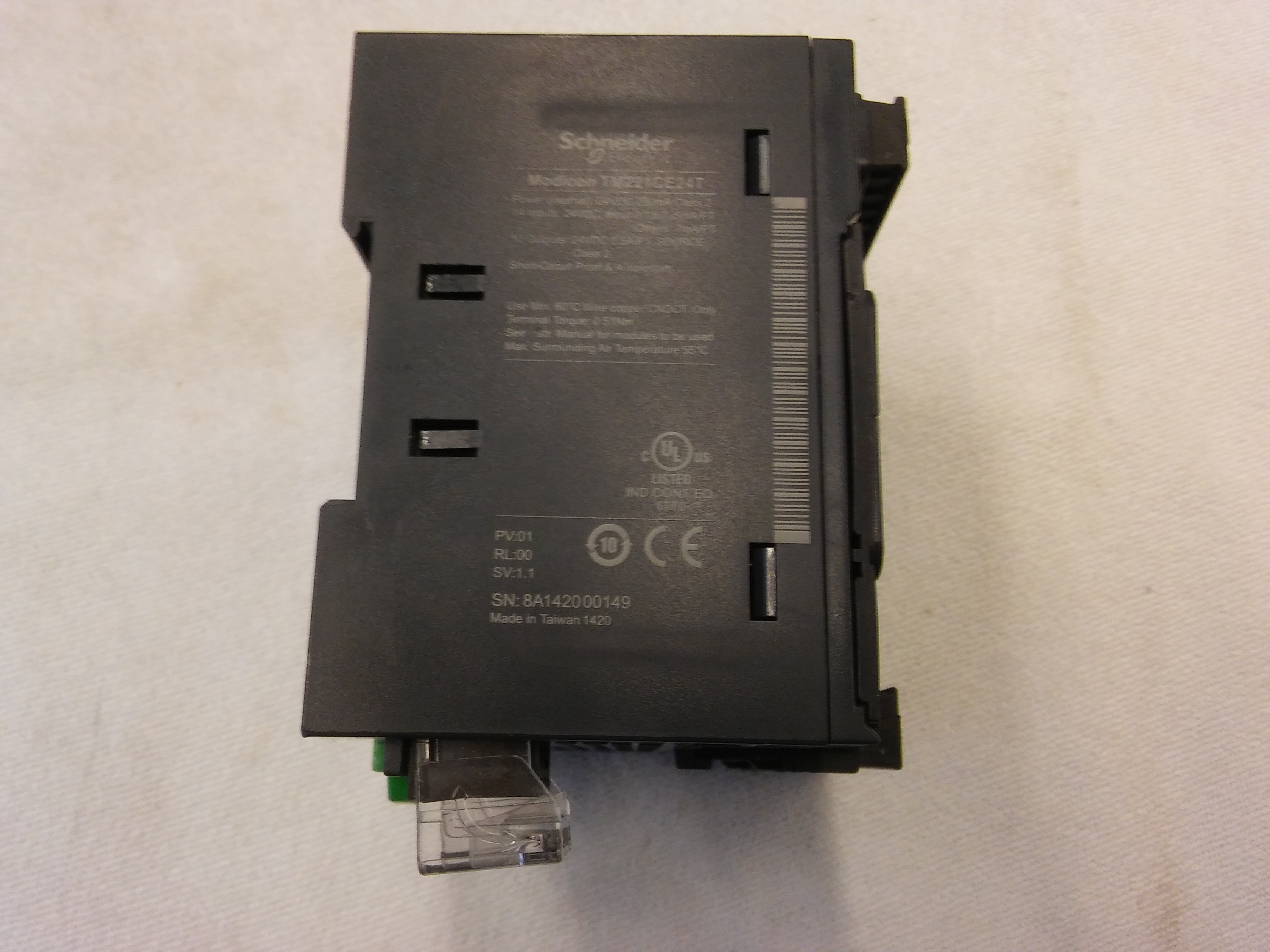 SCHNEİDER TM221CE24T M221 ETHERNET PLC CPU