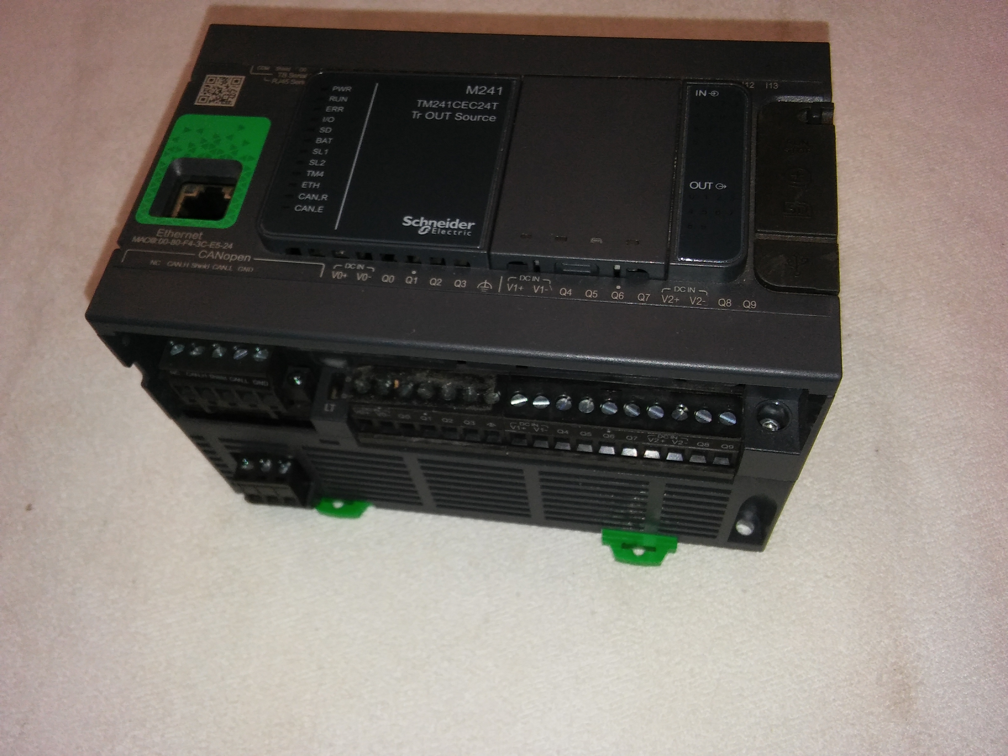 SCHNEİDER TM241CEC24T MODİCON M241 ETHERNET PLC CPU