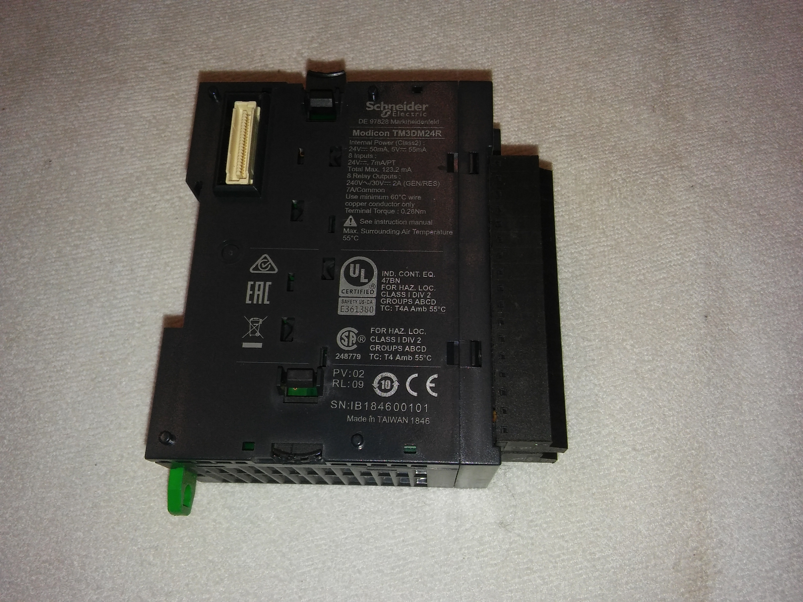 SCHNEİDER TM3DM24R MODİCON TM3 PLC EK MODÜL