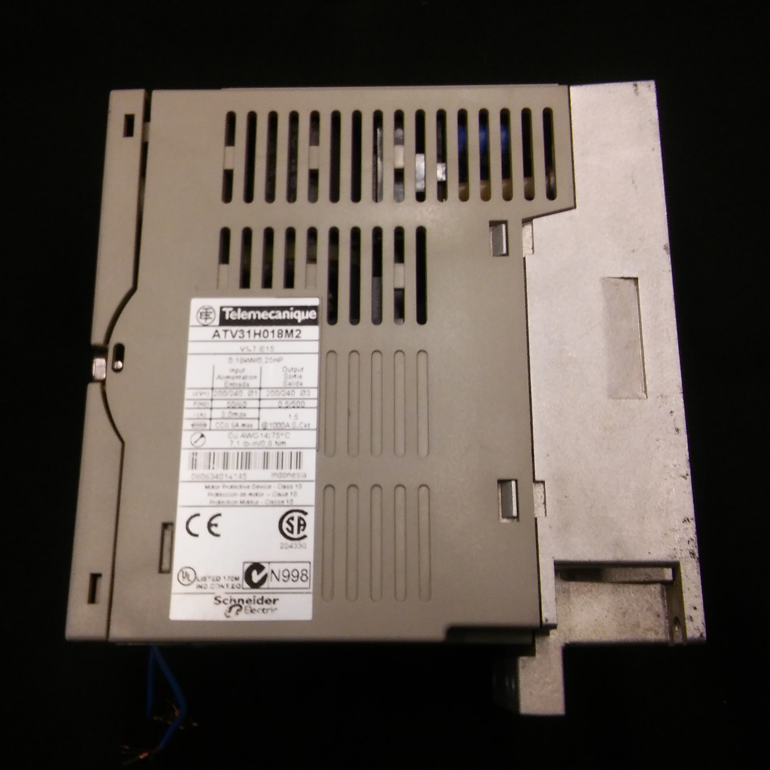 TELEMECANİQUE ATV31H018M2 ALTİVAR 31 ATV31 0,18KW SÜRÜCÜ