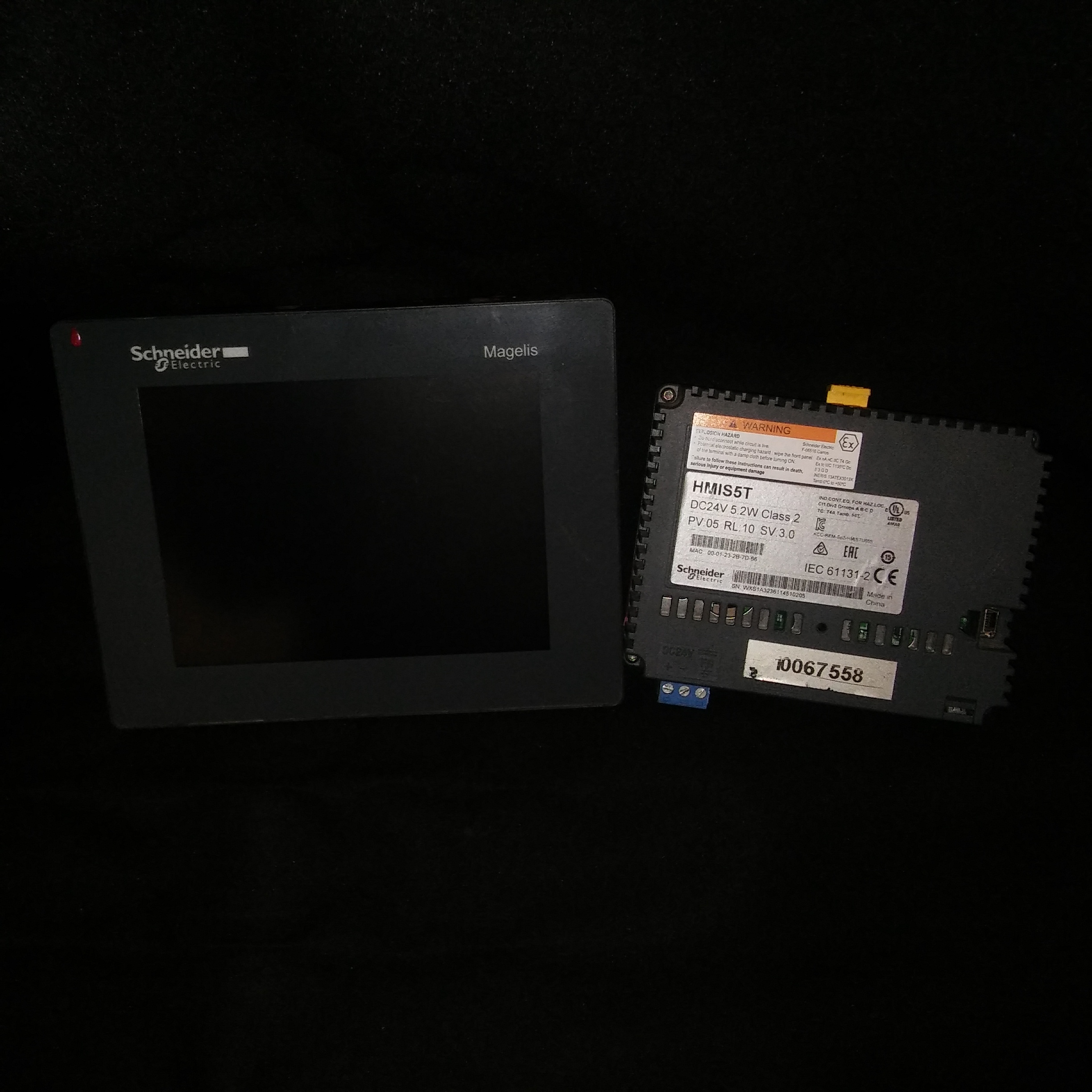 SCHNEİDER HMIS85 HMIS5T HMISTU855 MEGELİS DOKUNMATİK OPARATÖR PANEL