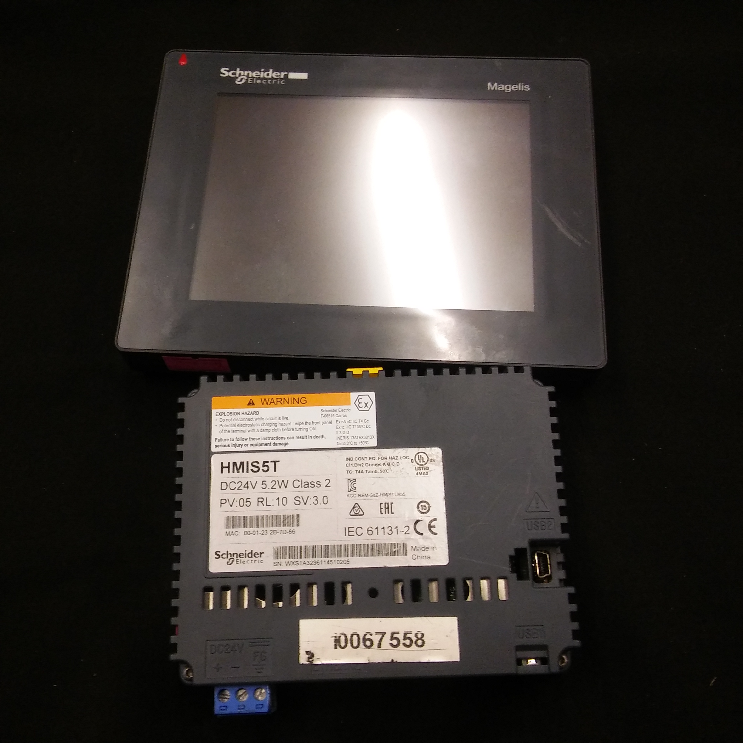 SCHNEİDER HMIS85 HMIS5T HMISTU855 MEGELİS DOKUNMATİK OPARATÖR PANEL
