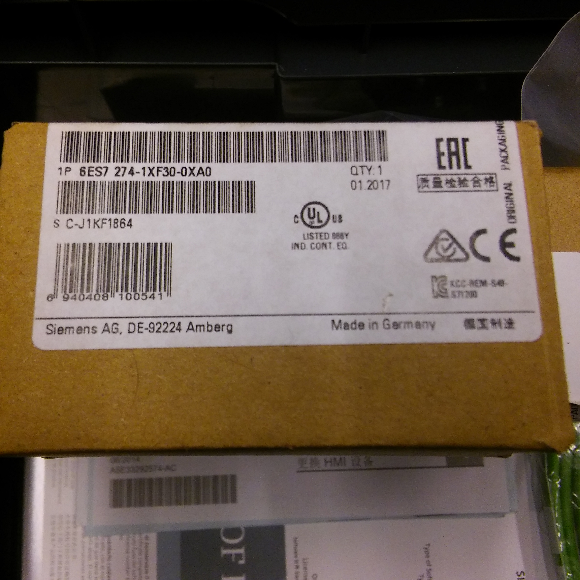SIEMENS 6AV6651-7KA01-3AA4 6ES7 212-1BE40-0XB0 6AV2 123-2DB03-0AX0 6AV2123-2DB03-0AX0 6ES7 274-1XF30-0XA0 TAM TAKIM PLC EGİTİM SETİ SIFIR KUTULU