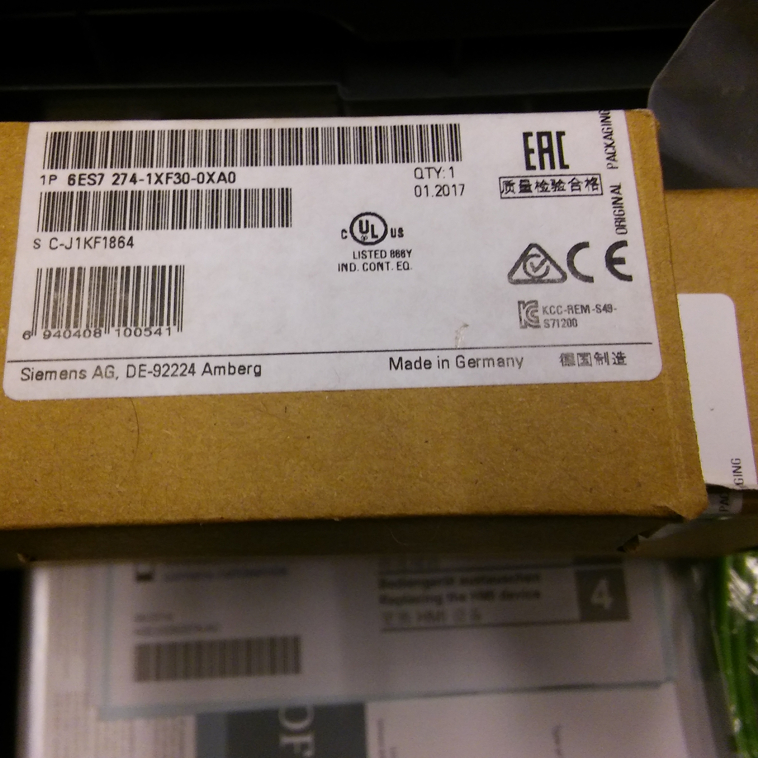 SIEMENS 6AV6651-7KA01-3AA4 6ES7 212-1BE40-0XB0 6AV2 123-2DB03-0AX0 6AV2123-2DB03-0AX0 6ES7 274-1XF30-0XA0 TAM TAKIM PLC EGİTİM SETİ SIFIR KUTULU