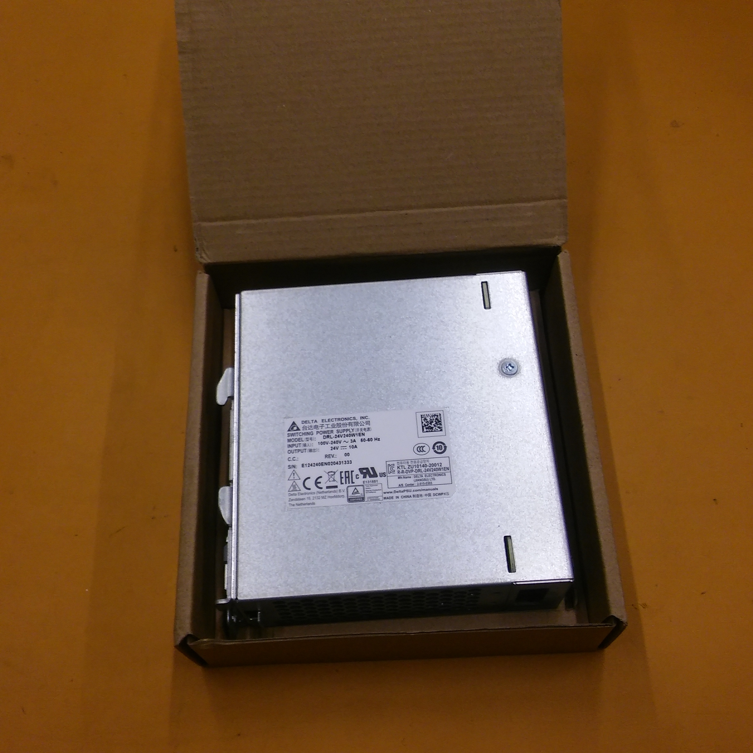 DELTA DRL-24V240W1EN INPUT 2I20V 24VDC 10A GÜÇ KAYNAG