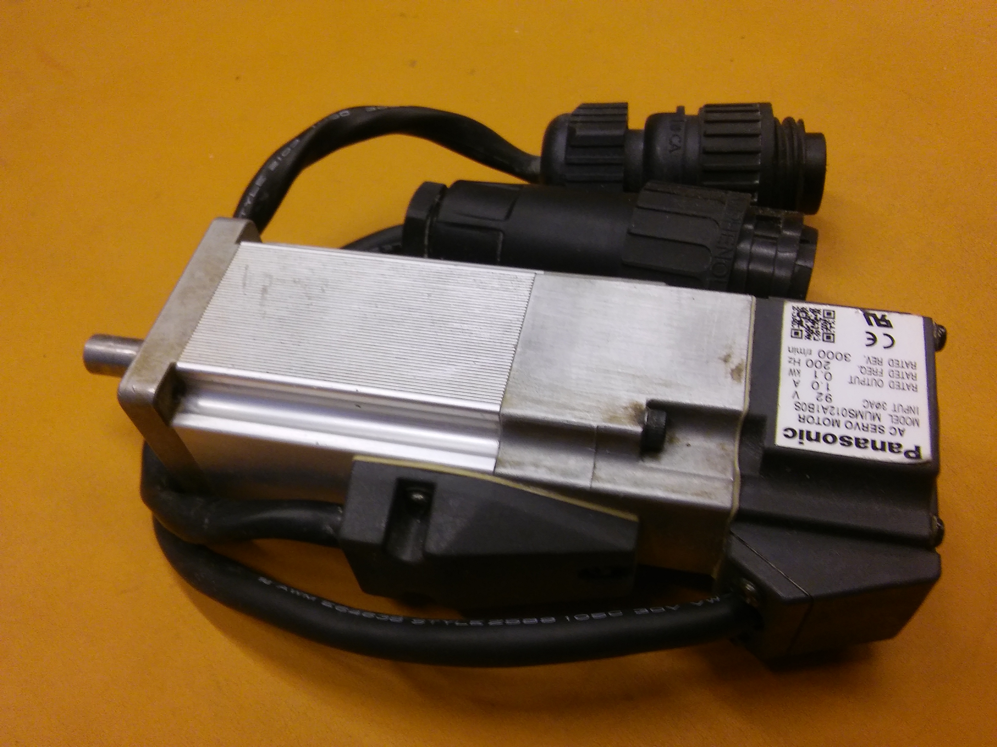PANASONİC MUMS012A1B0S MUMS 0,1KW 3000R FRENLİ AC SERVO MOTOR
