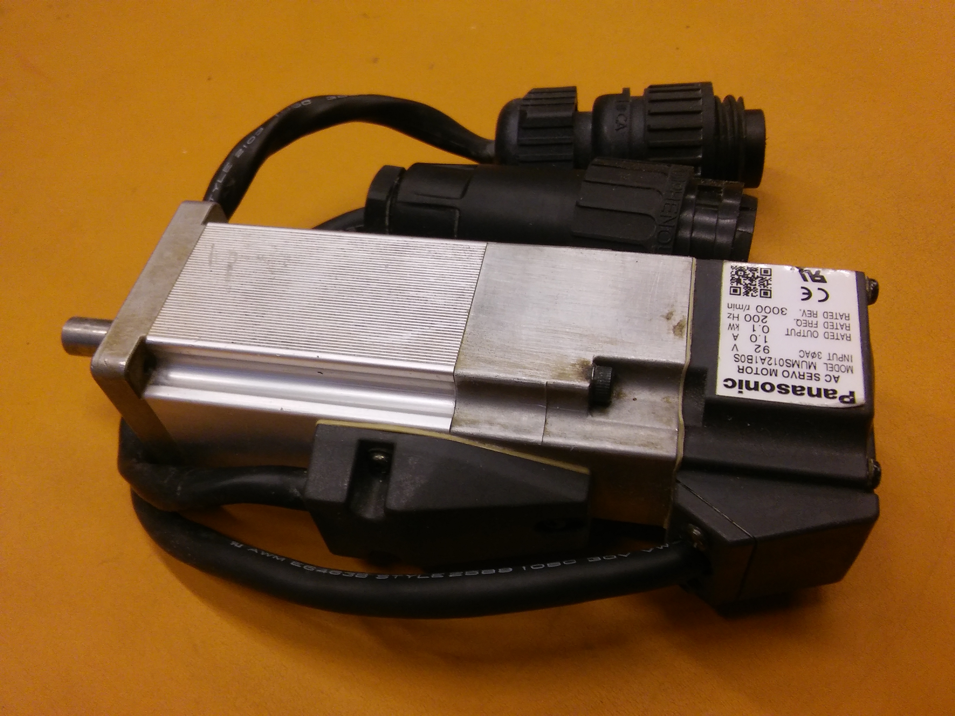 PANASONİC MUMS012A1B0S MUMS 0,1KW 3000R FRENLİ AC SERVO MOTOR