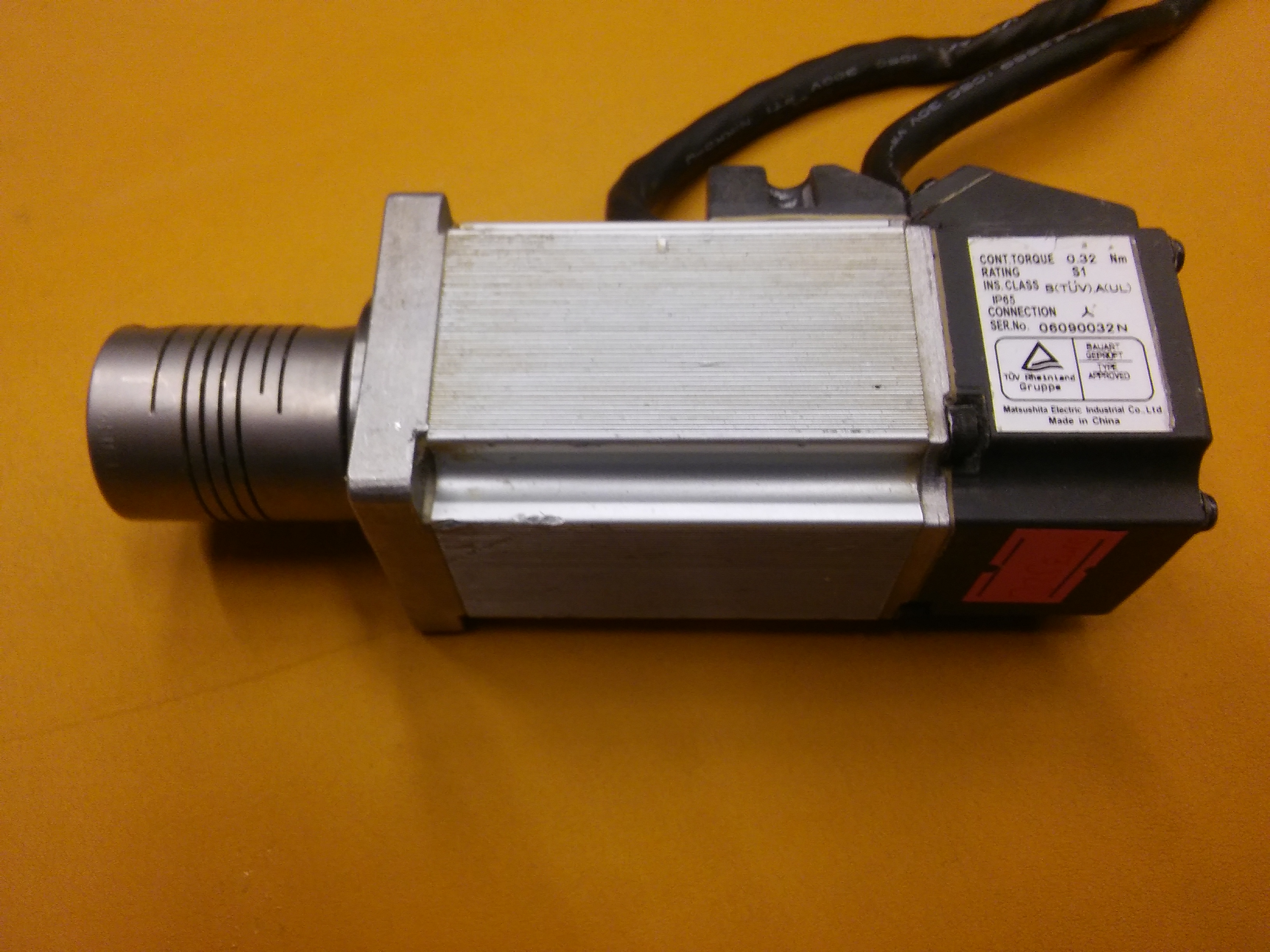 PANASONİC MUMS012A1A0S 0,1KW 3000R AC SERVO MOTOR
