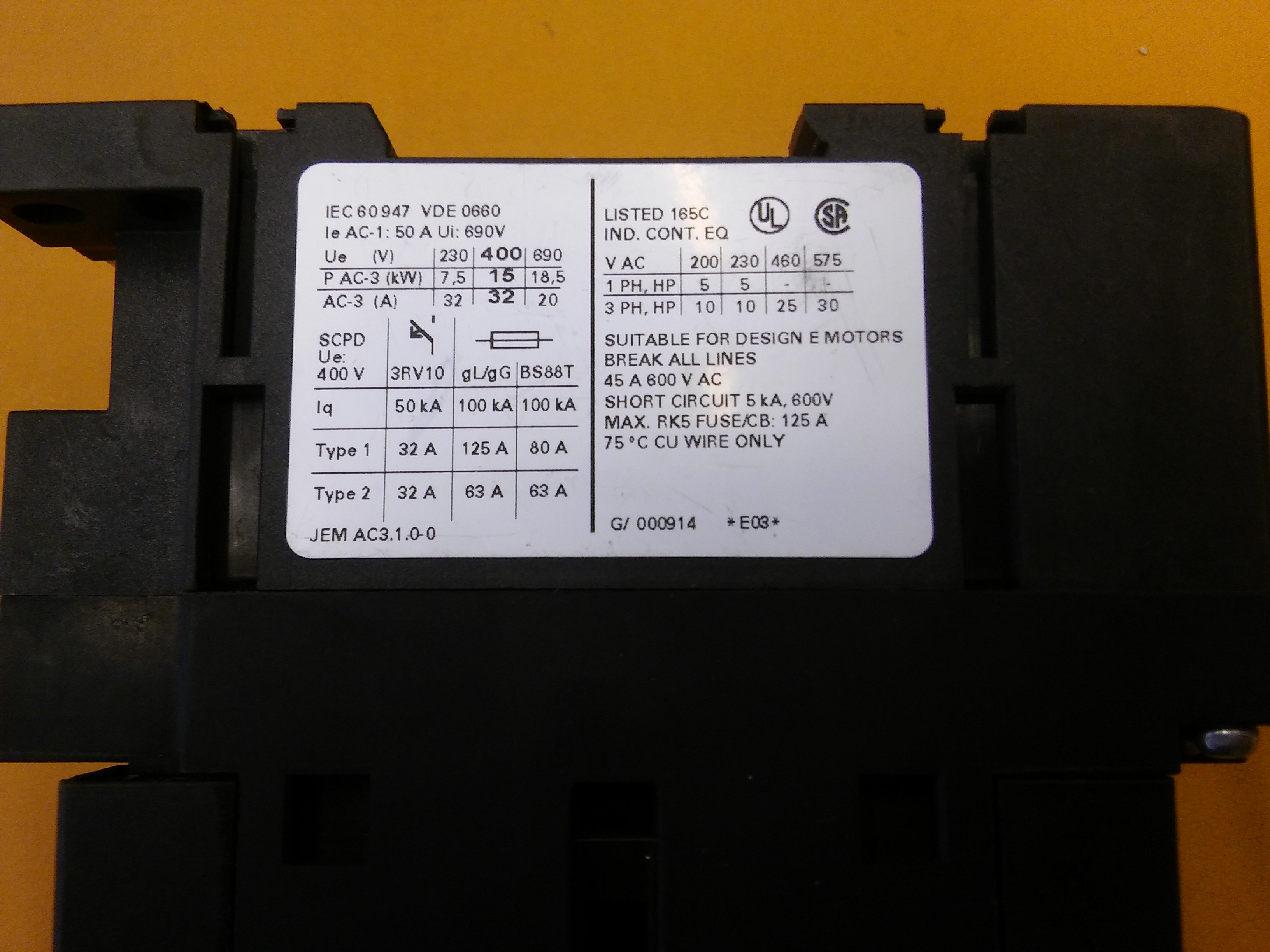 SIEMENS 3RT1034-1AP00 15KW 230VAC 50A KONTAKTÖR 3RH1921-1FA22 YARDIMCI KONTAK