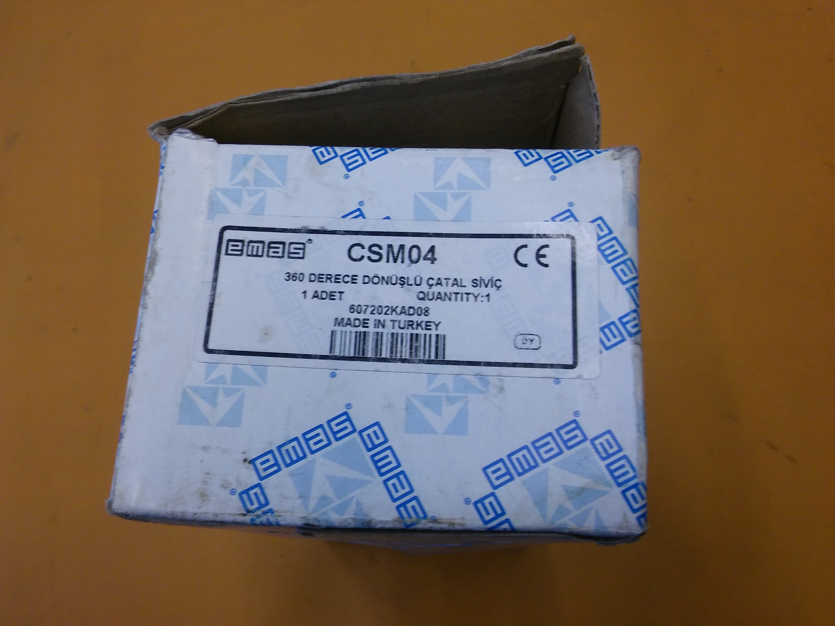 EMAS CSM04 CSM-04 360 DERECE DÖNÜŞLÜ ÇATAL SWİTCH SIFIR KUTULU
