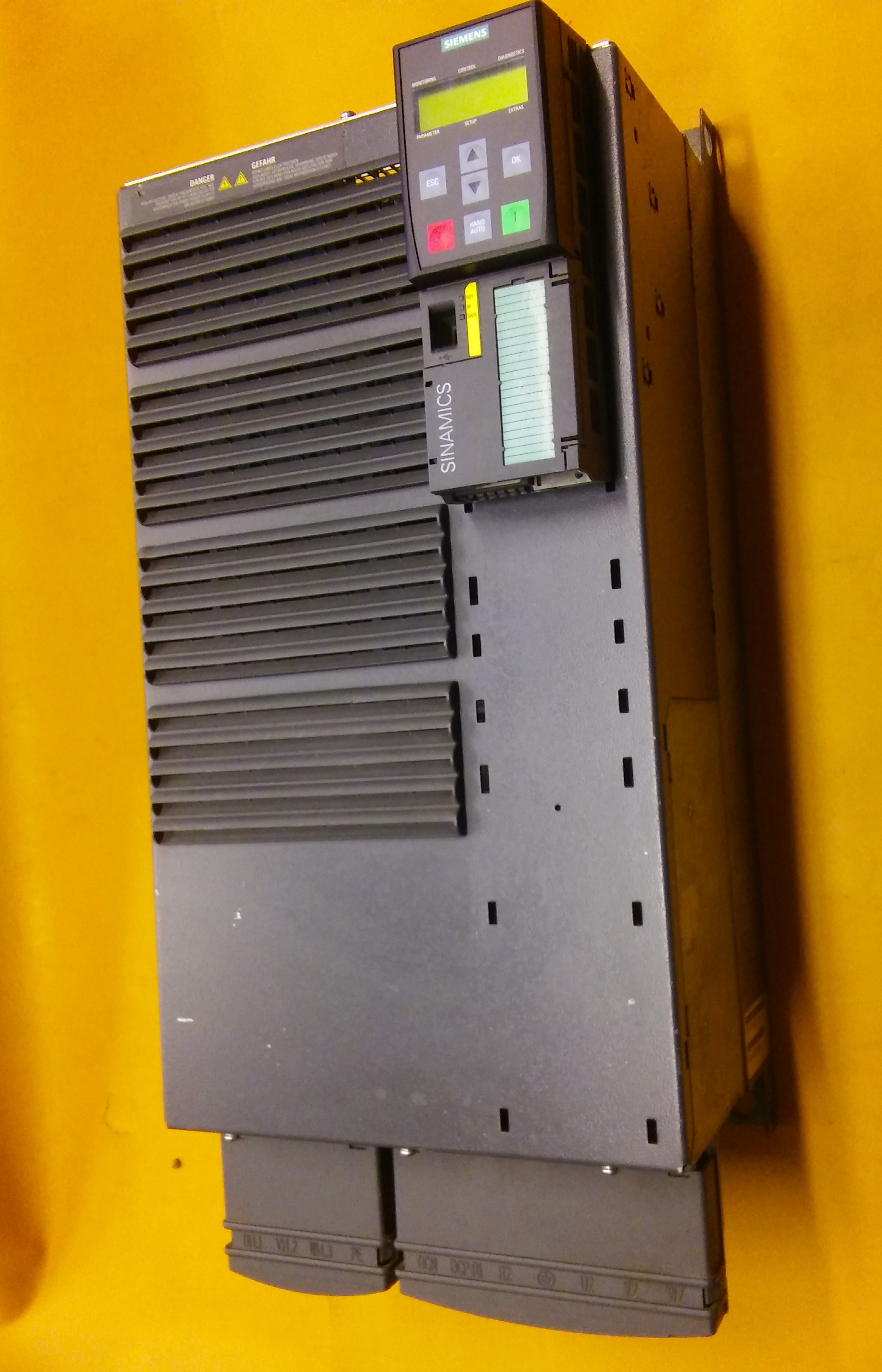 SIEMENS 6SL3225-0BE33-7AA0 SINAMICS POWER MODULE 250 MODÜL 250 45KW SÜRÜCÜ